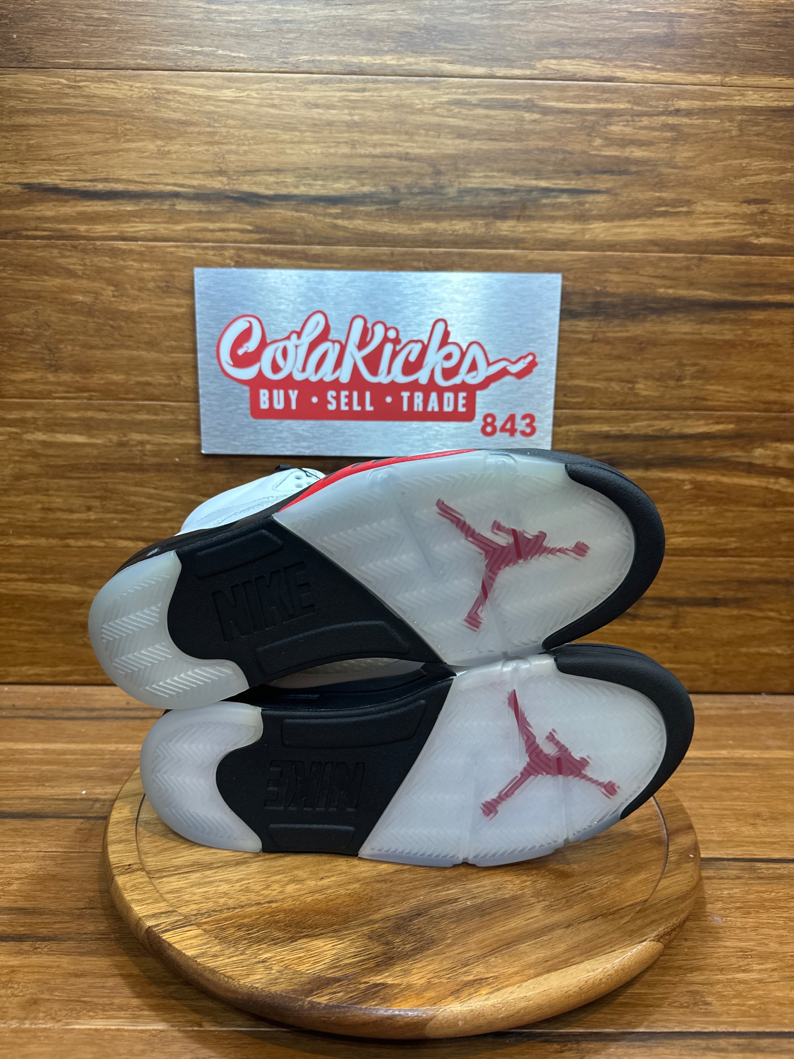 Jordan 5 Retro Fire Red Silver Tongue (2020)