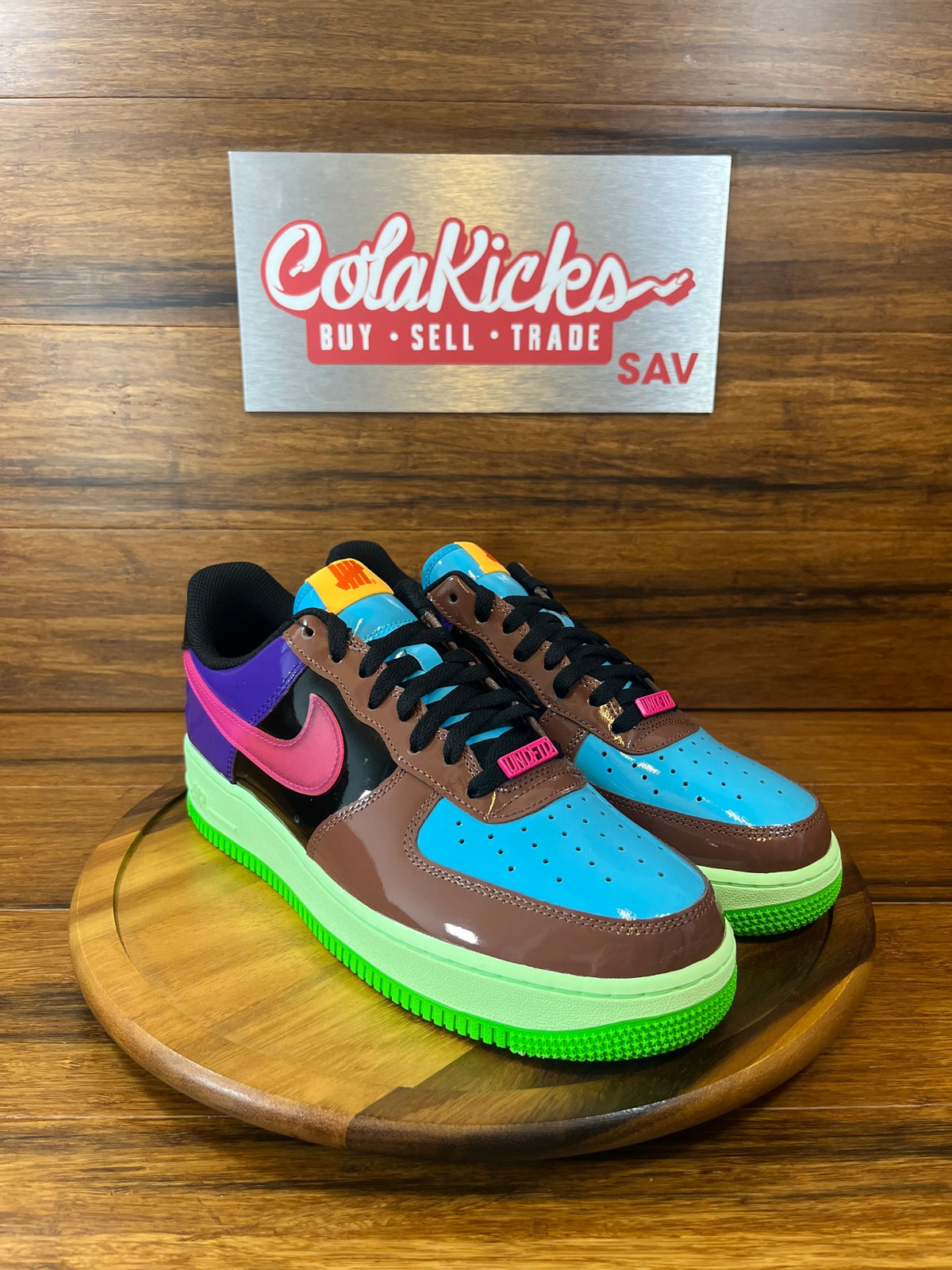 Nike Air Force 1 Low SP Undefeated Multi-Patent Pink Prime