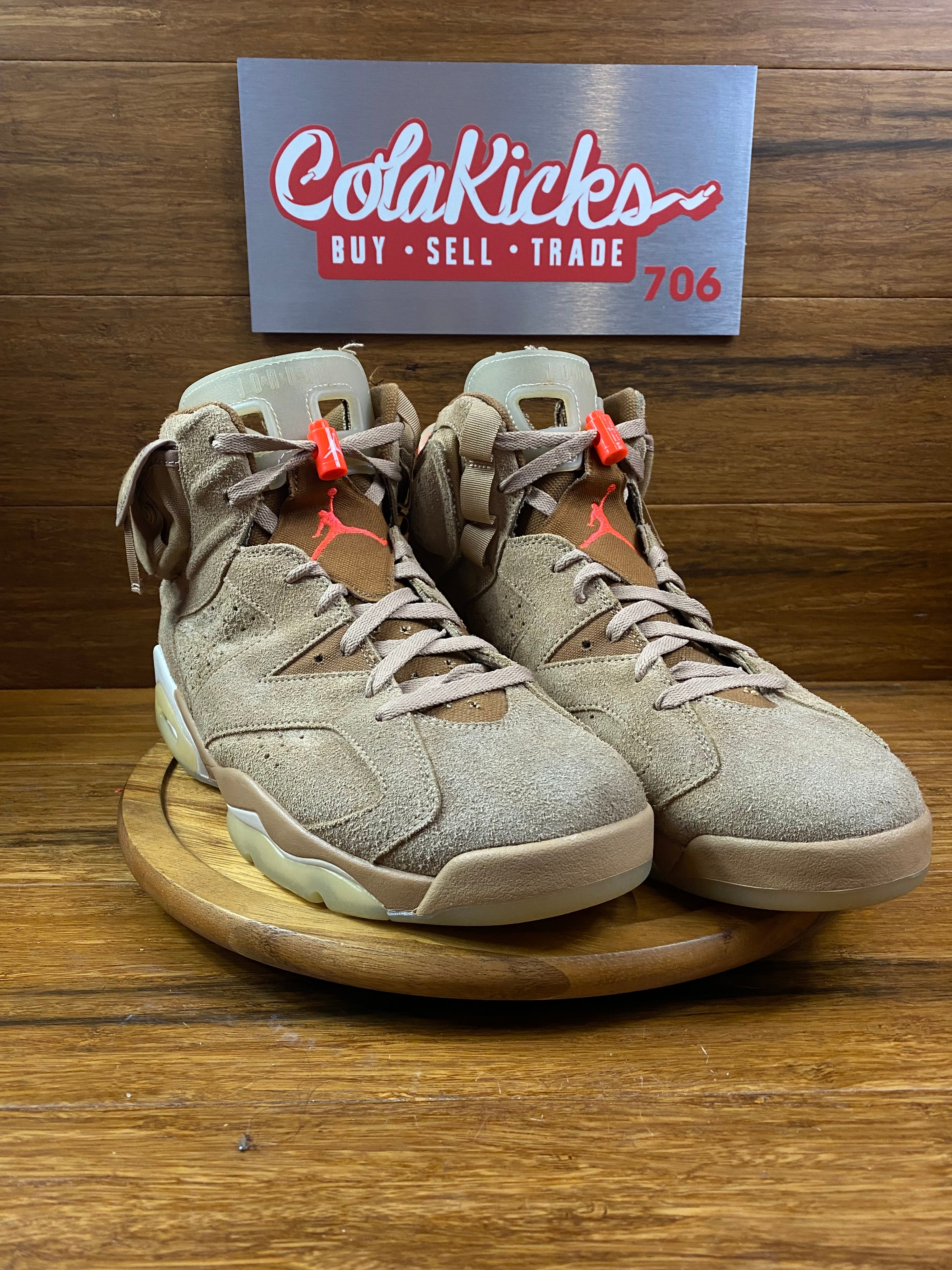 Jordan 6 Retro Travis Scott British Khaki