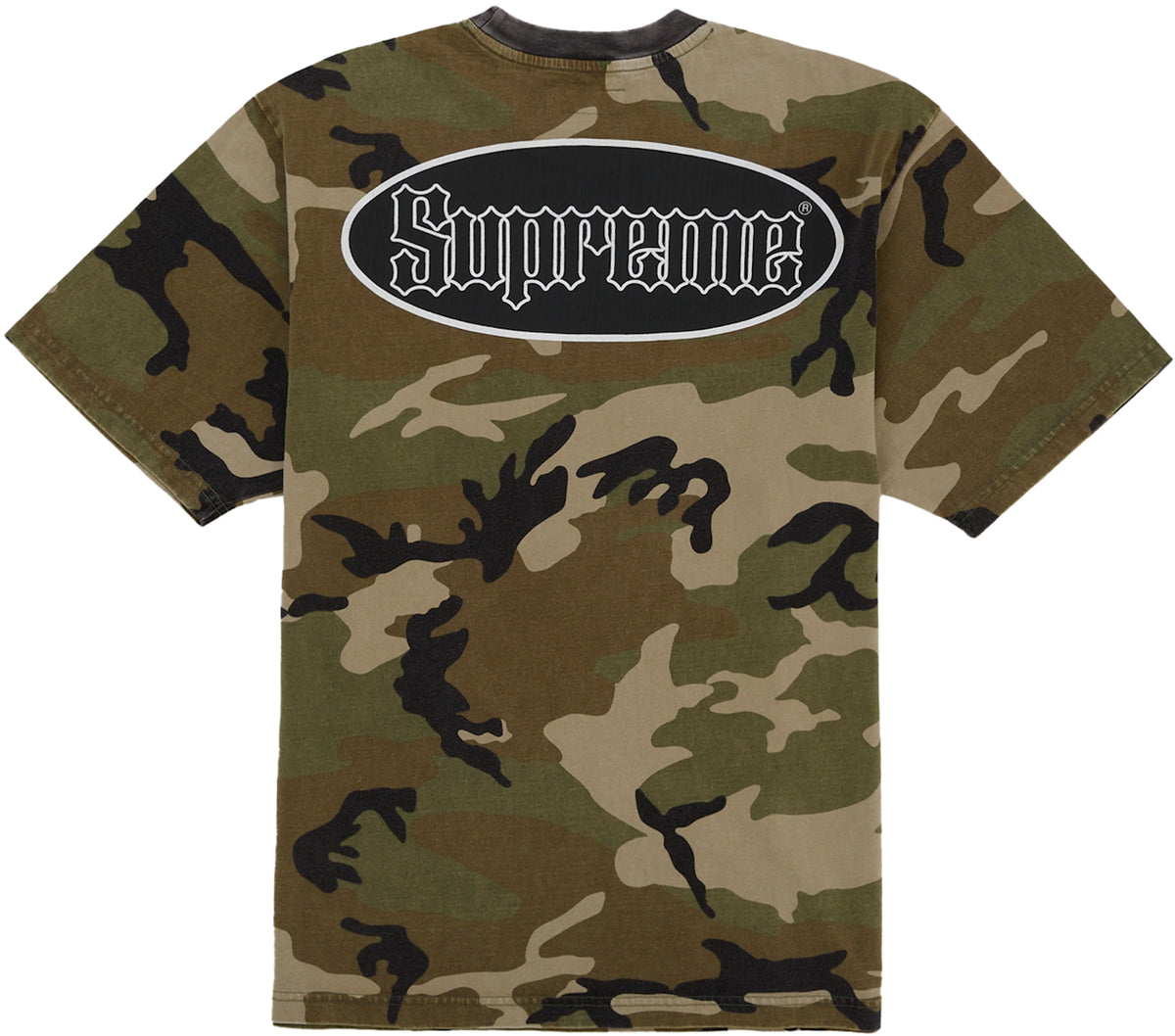 Supreme Cracked Pocket S/S Top Camo
