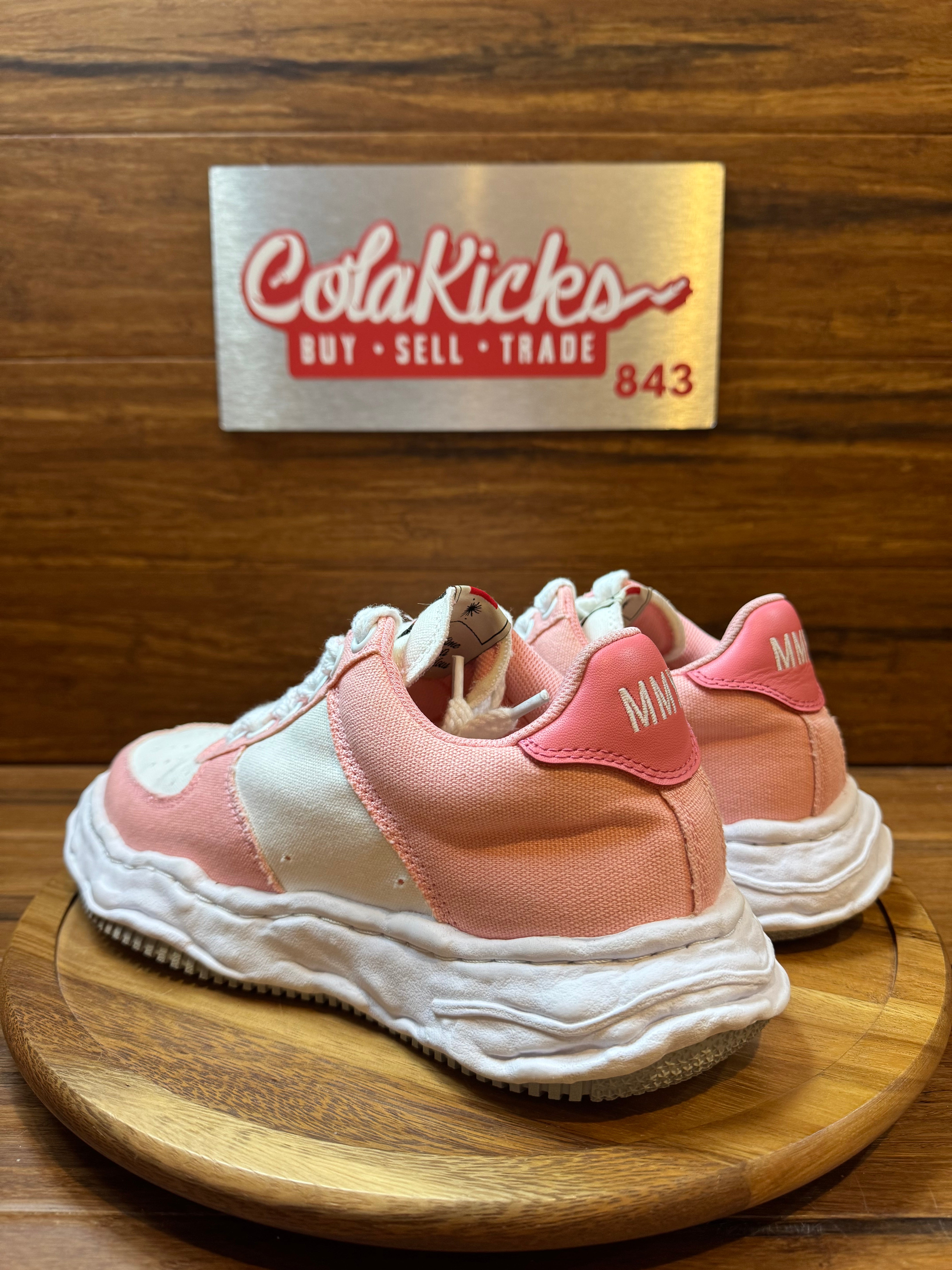MIHARA YASUHIRO CANVAS PINK/WHITE