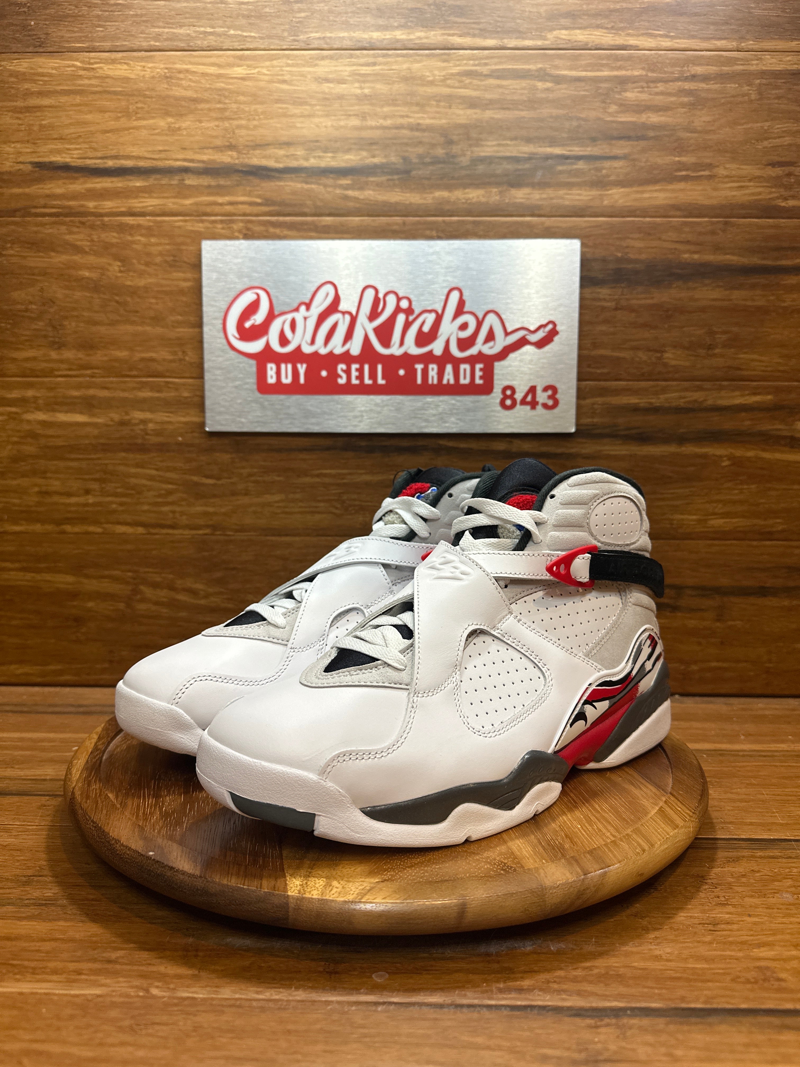 Jordan 8 Retro White True Red (2025)