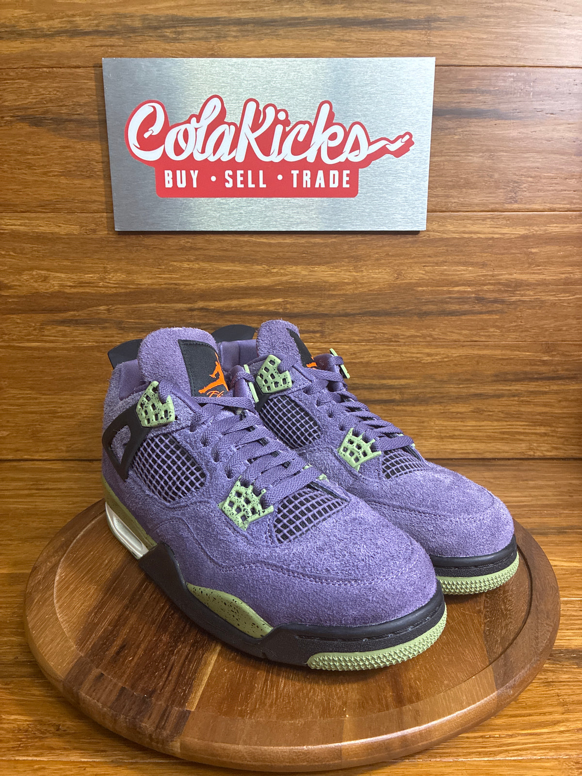 Jordan 4 Retro Canyon Purple (Women's)