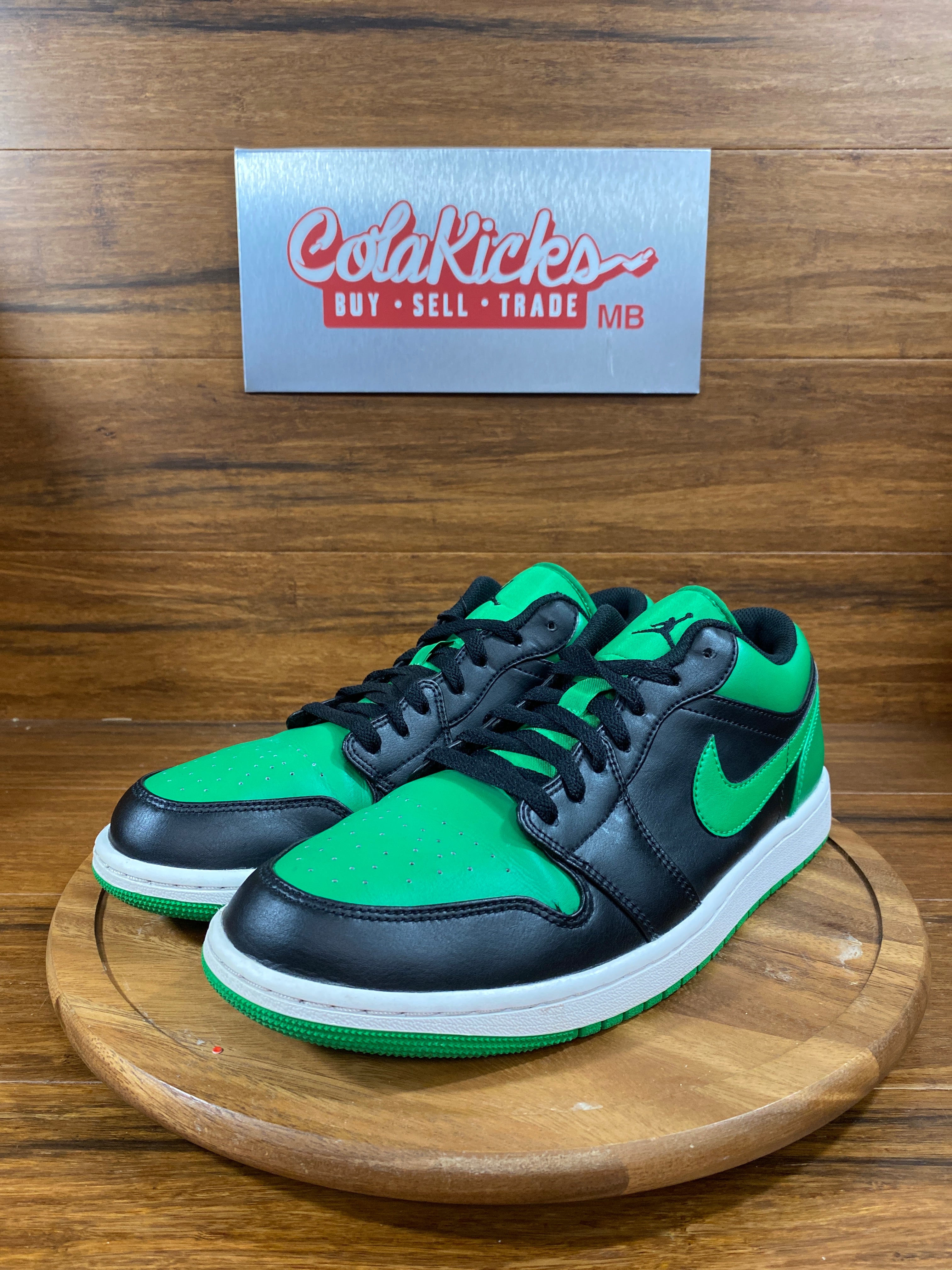 Jordan 1 Low Lucky Green