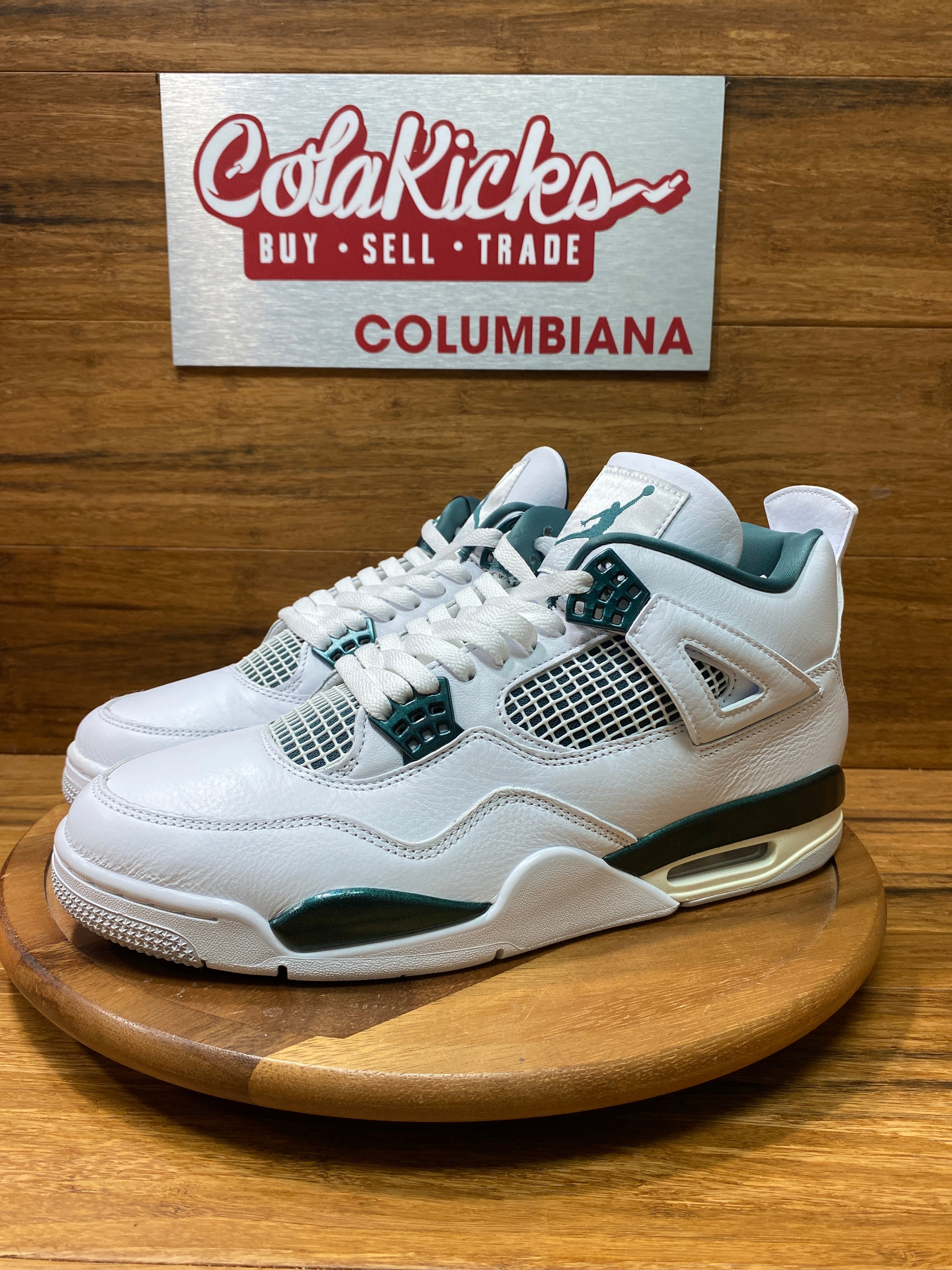 Jordan 4 Retro Oxidized Green