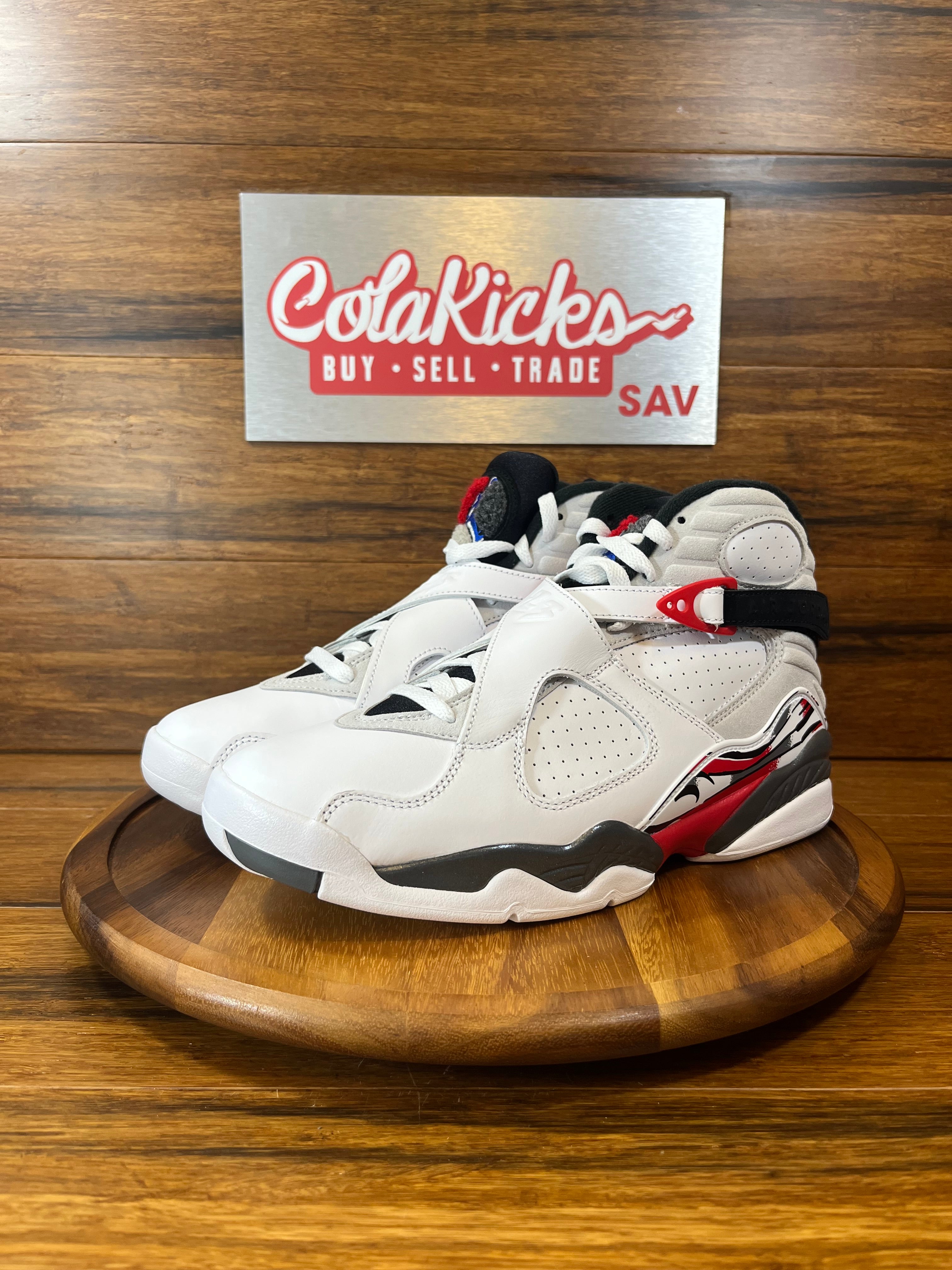 Jordan 8 Retro White True Red (2025)