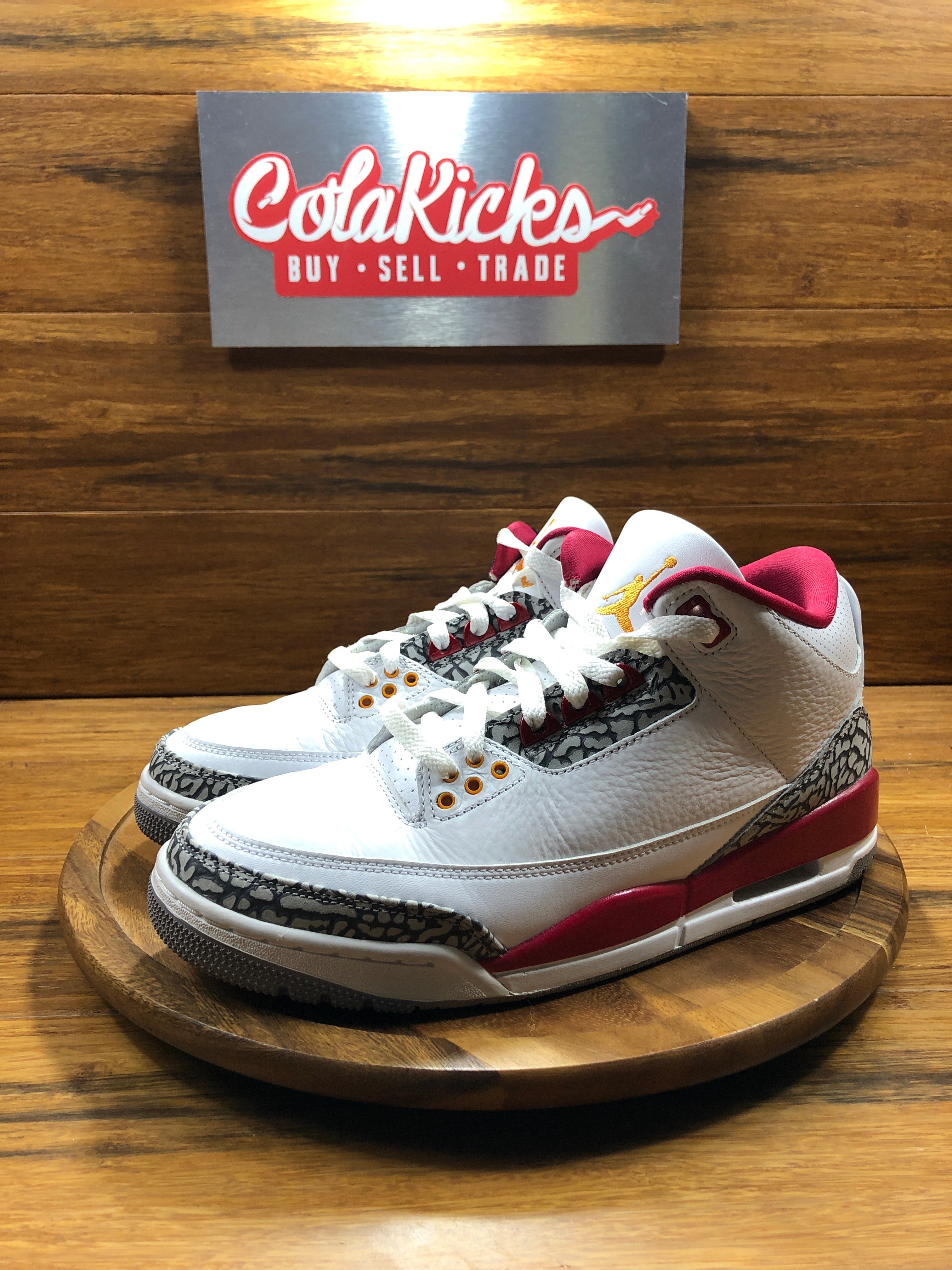Jordan 3 Retro Cardinal Red
