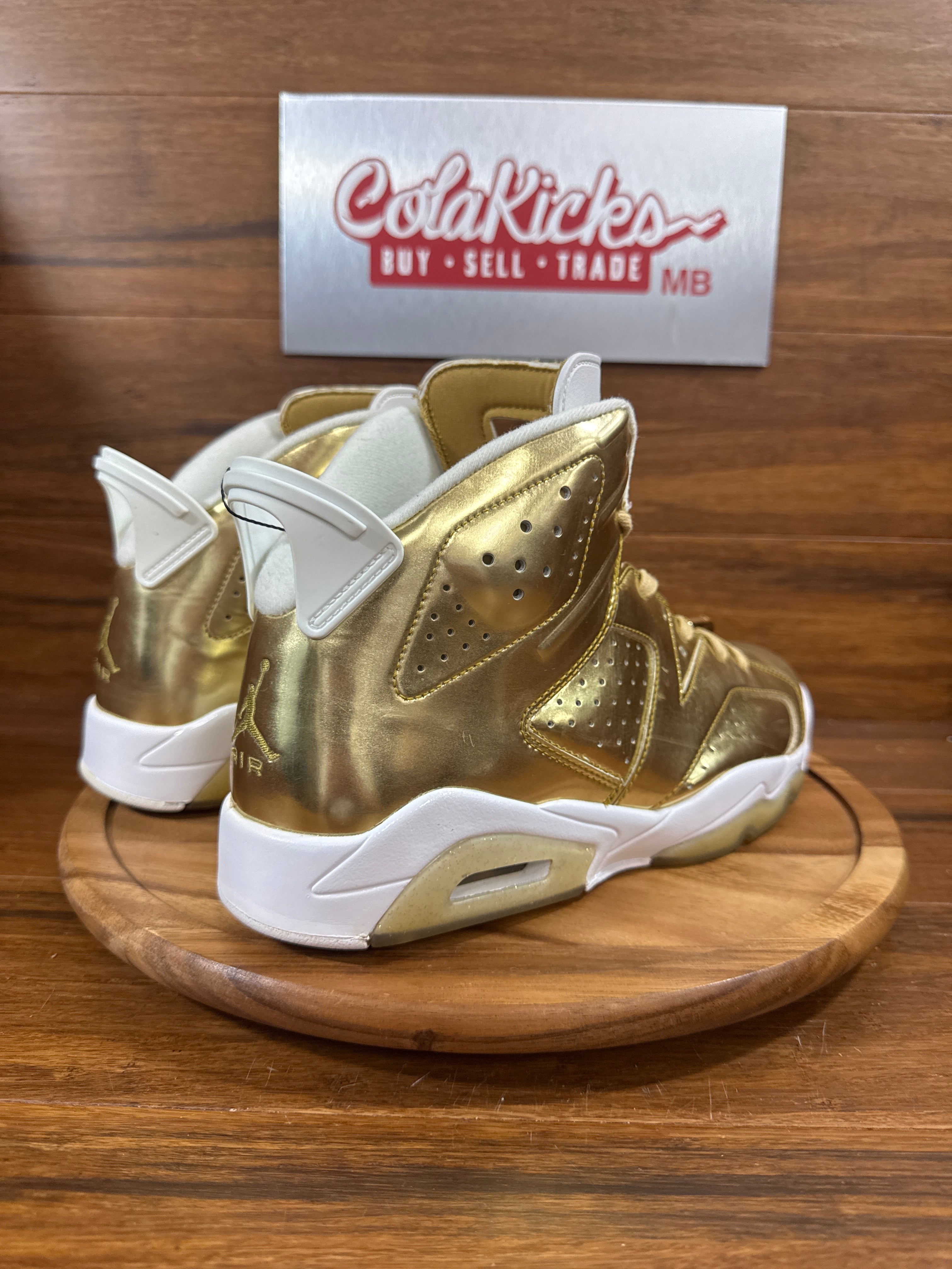 Jordan 6 Retro Pinnacle Metallic Gold