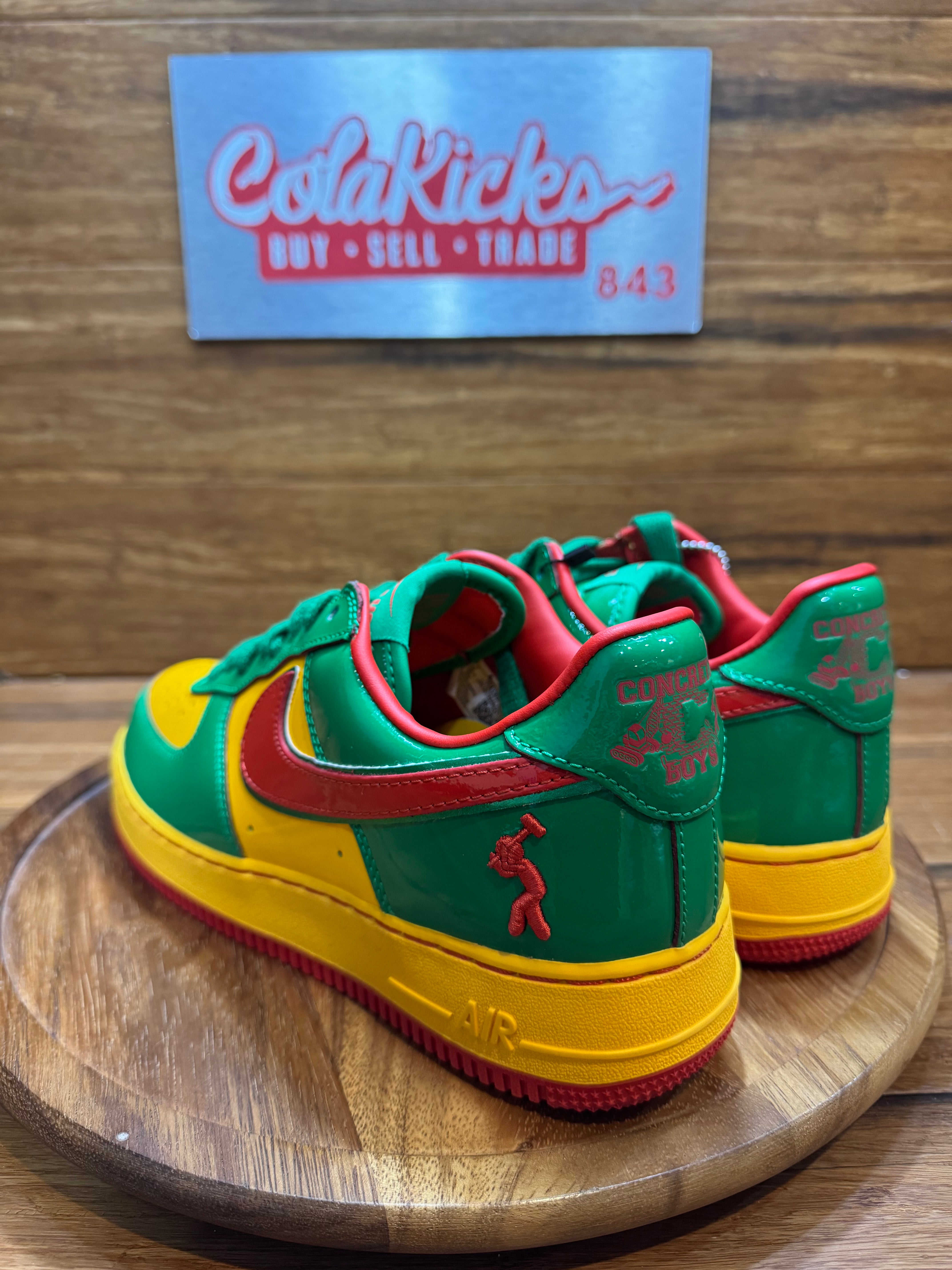 Nike Air Force 1 Low Lil Yachty Concrete Boys Lucky Green (VNDS)