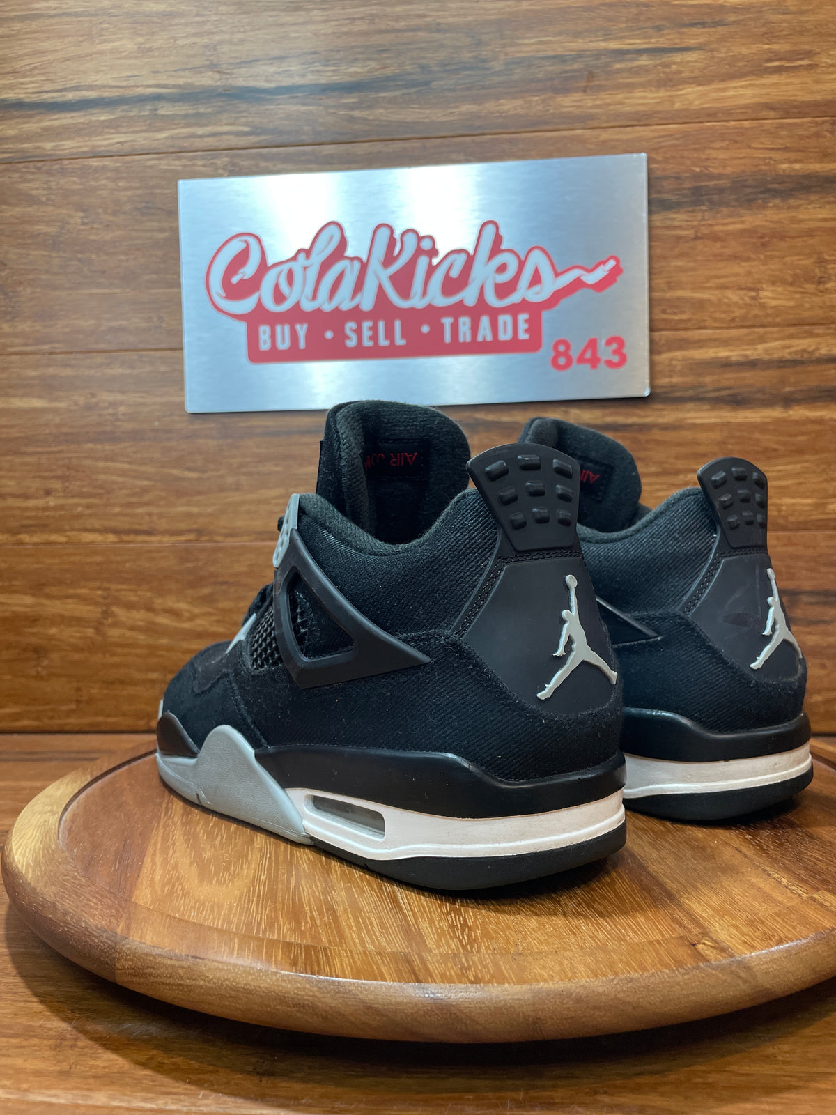 Jordan 4 Retro SE Black Canvas