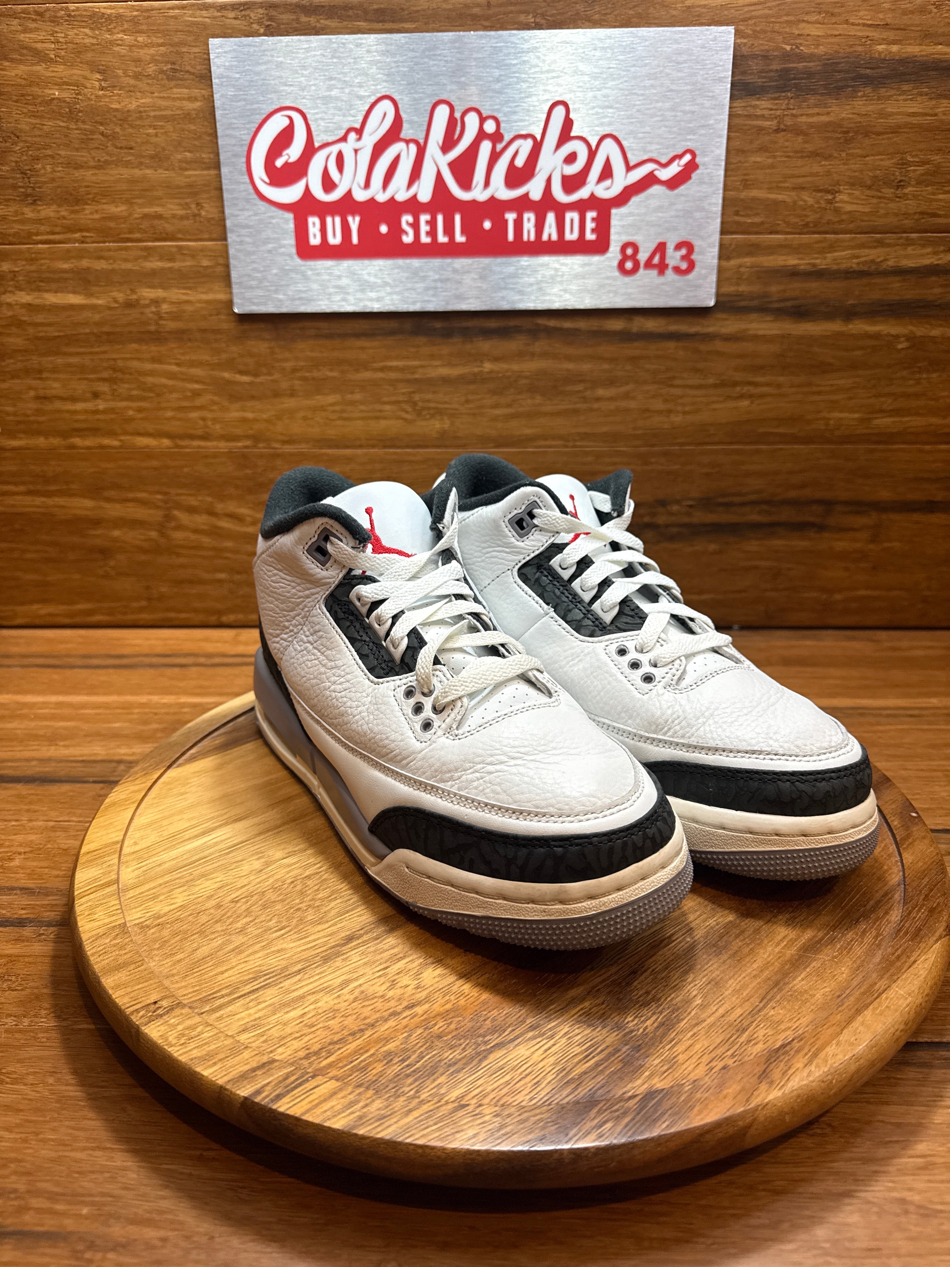 Jordan 3 Retro Cement Grey (GS)