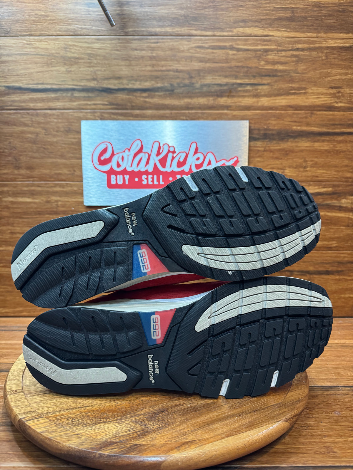 New Balance 992 Kith Kithmas Red