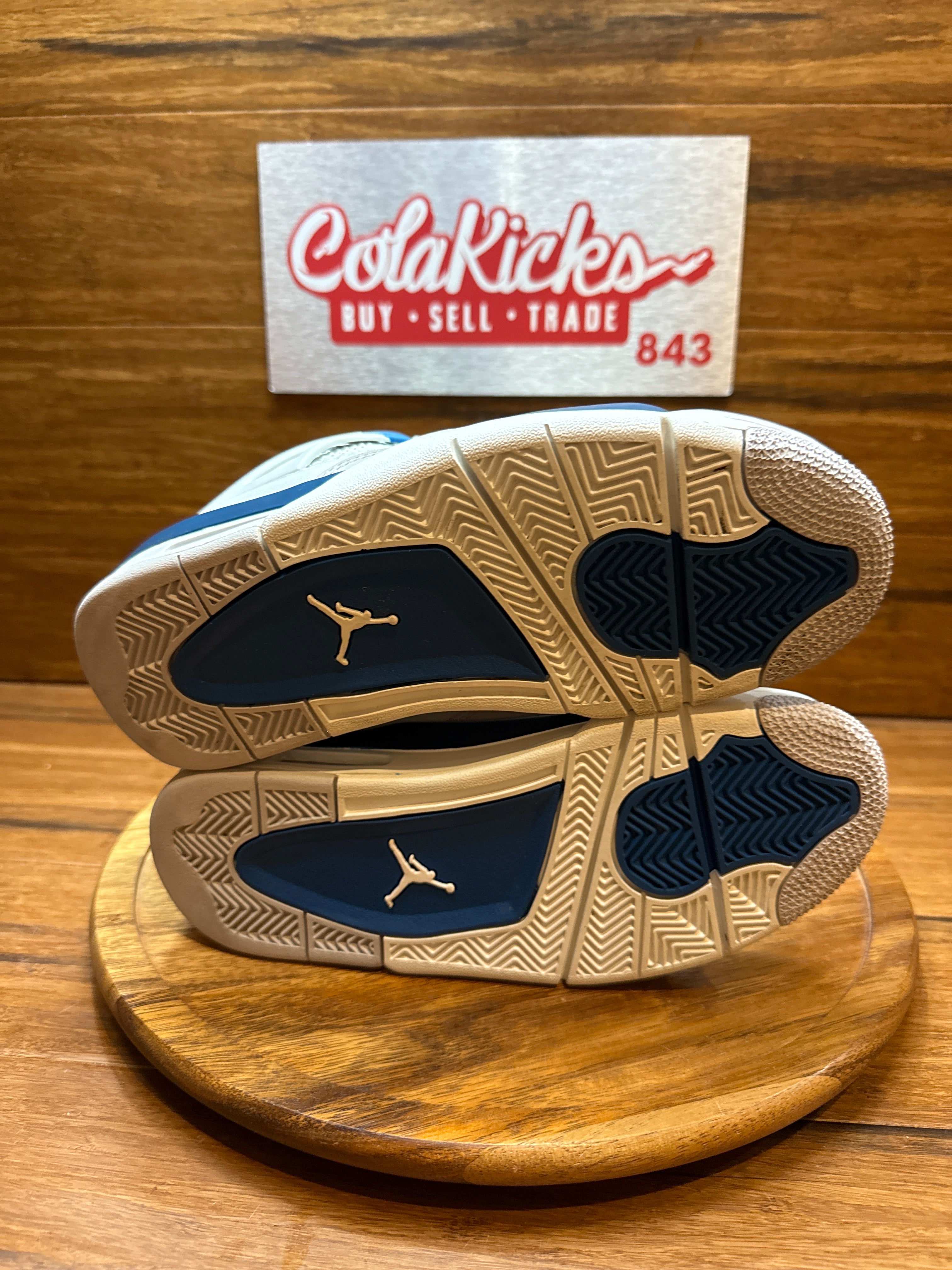 Jordan 4 Retro Military Blue (2024) (GS)