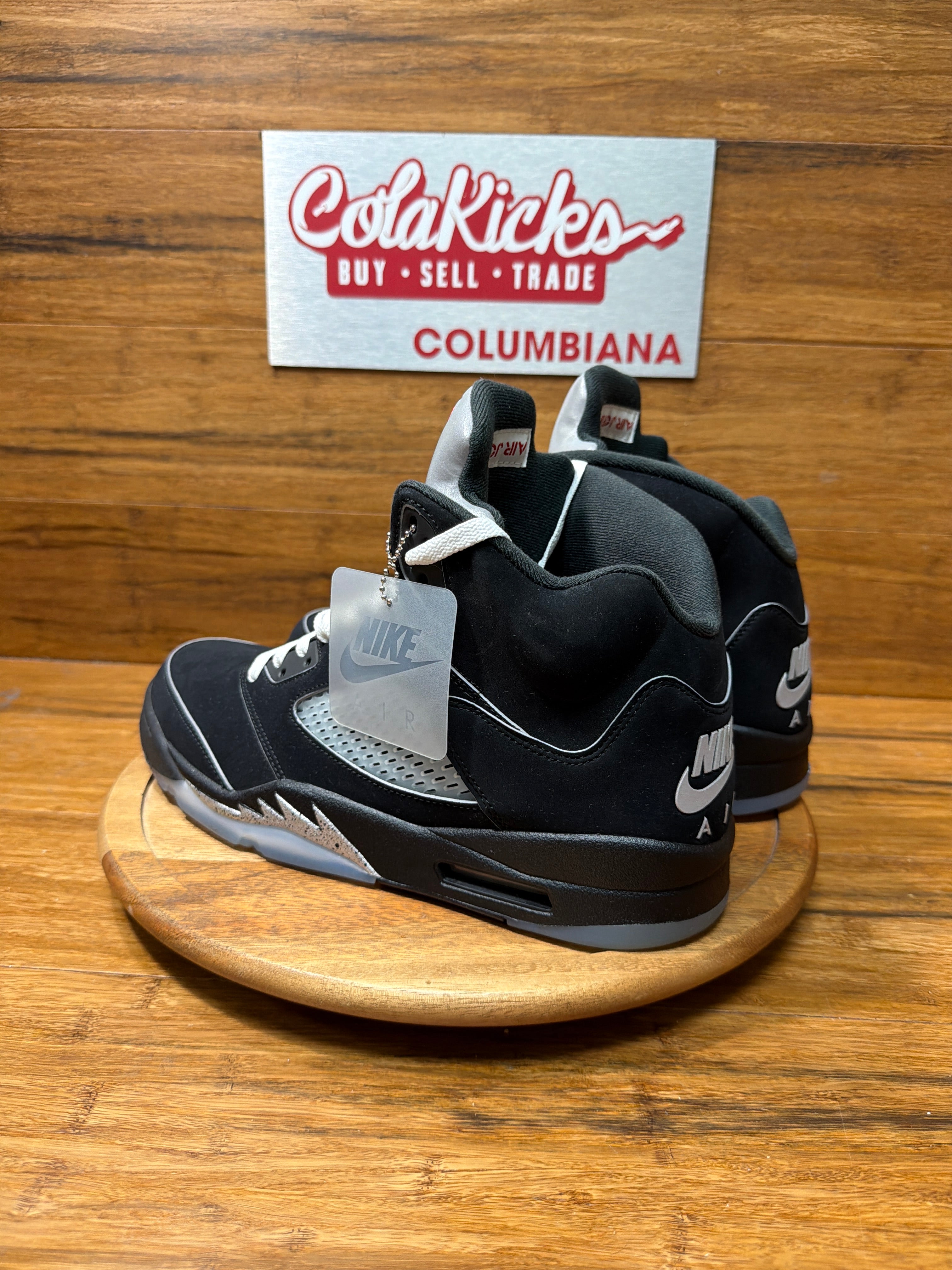 Jordan 5 Retro OG Black Metallic Reimagined (Missing Lace Lock)