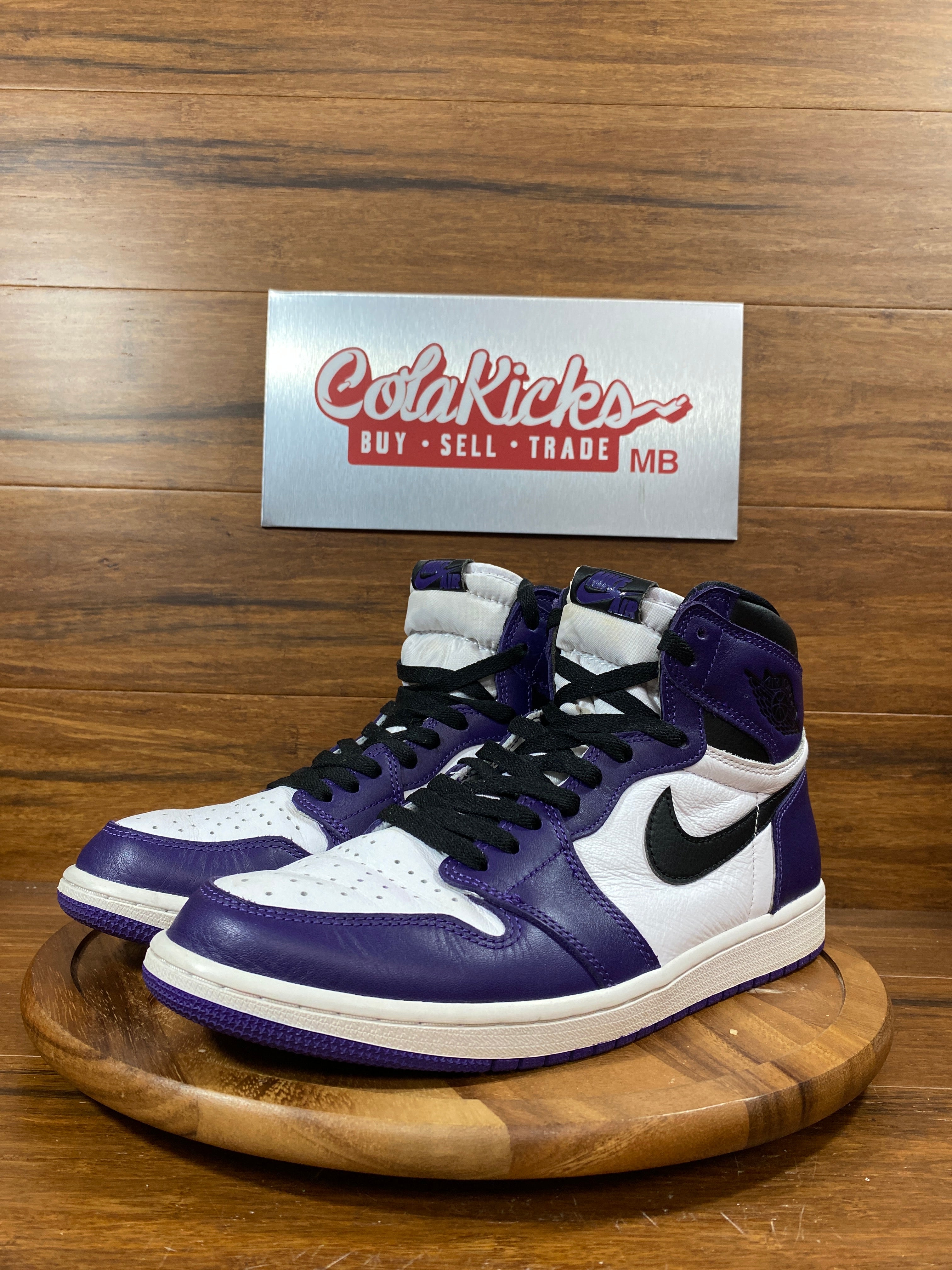 Jordan 1 Retro High Court Purple White