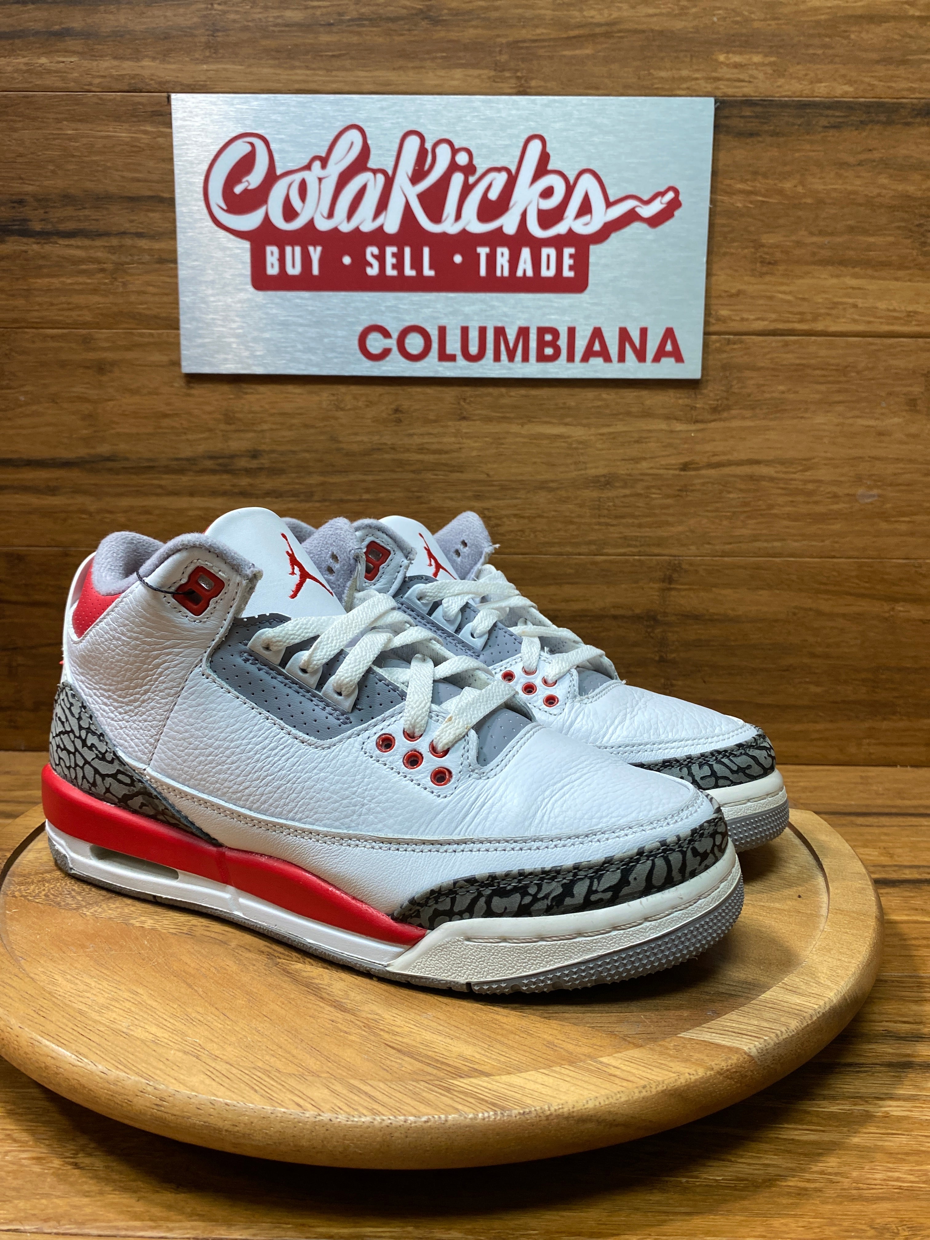 Jordan 3 Retro Fire Red (2022) (GS)