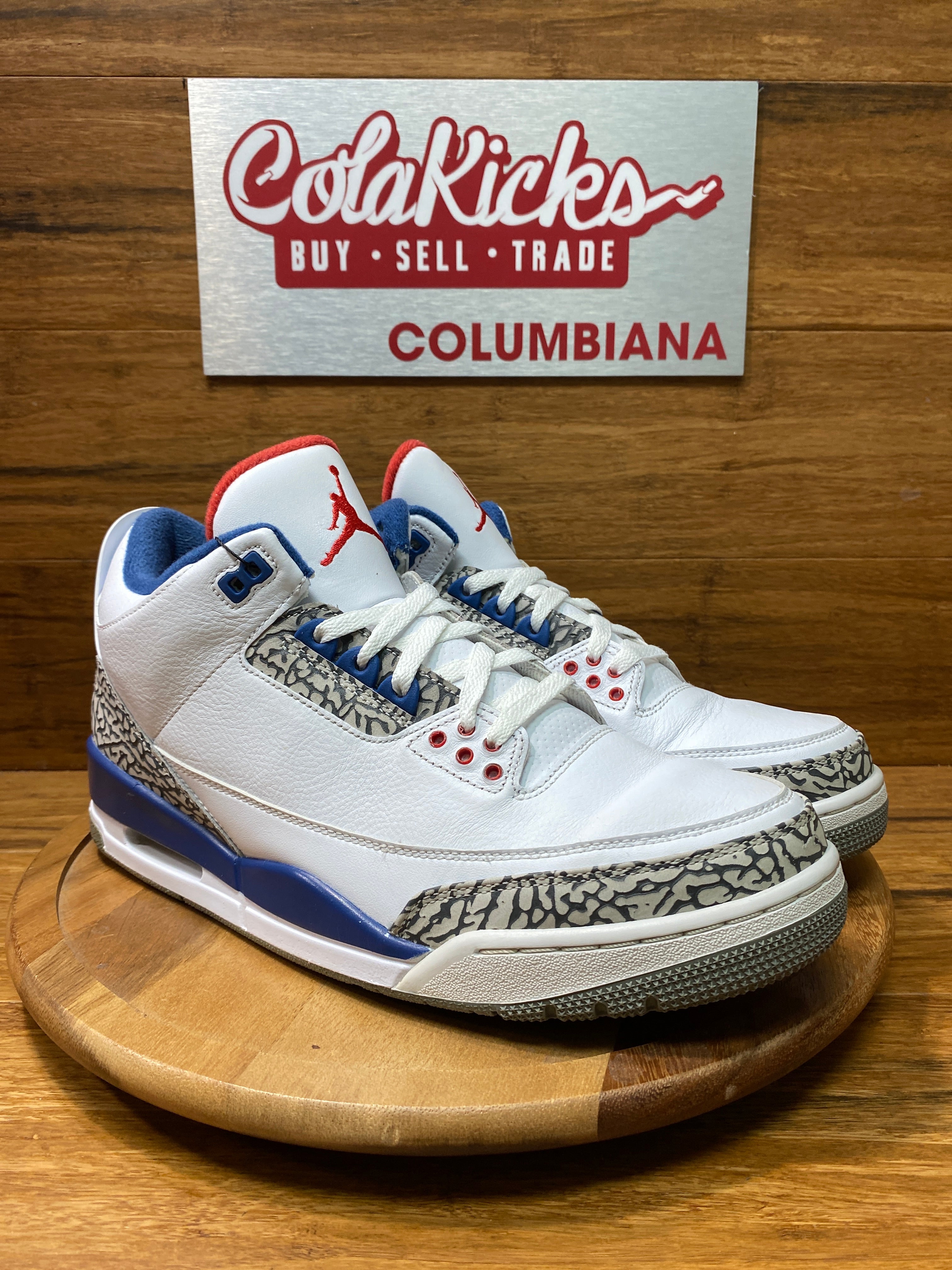 Jordan 3 Retro True Blue (2016)