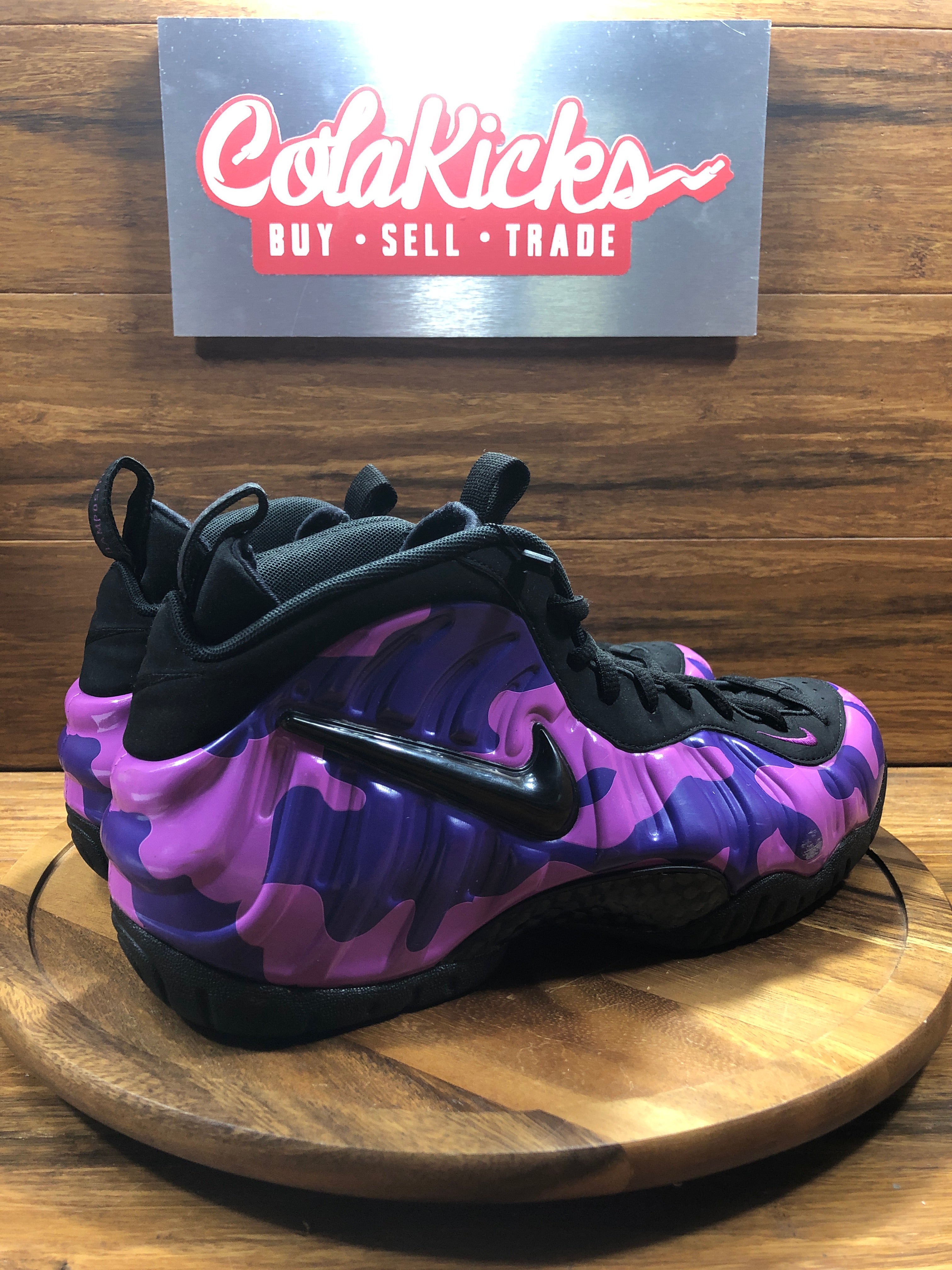 Nike Air Foamposite Pro Purple Camo