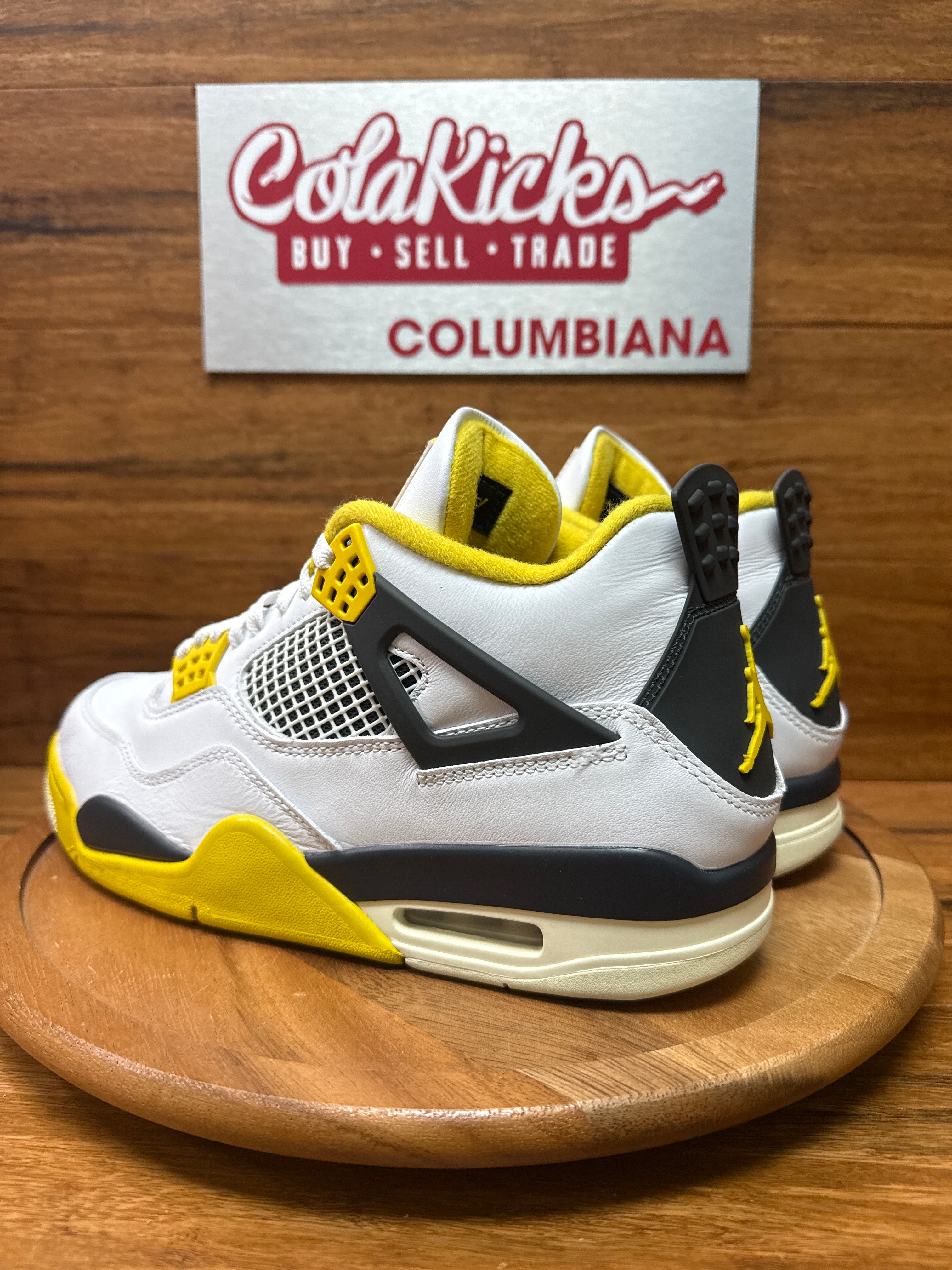 Jordan 4 Retro Vivid Sulfur (Women's)