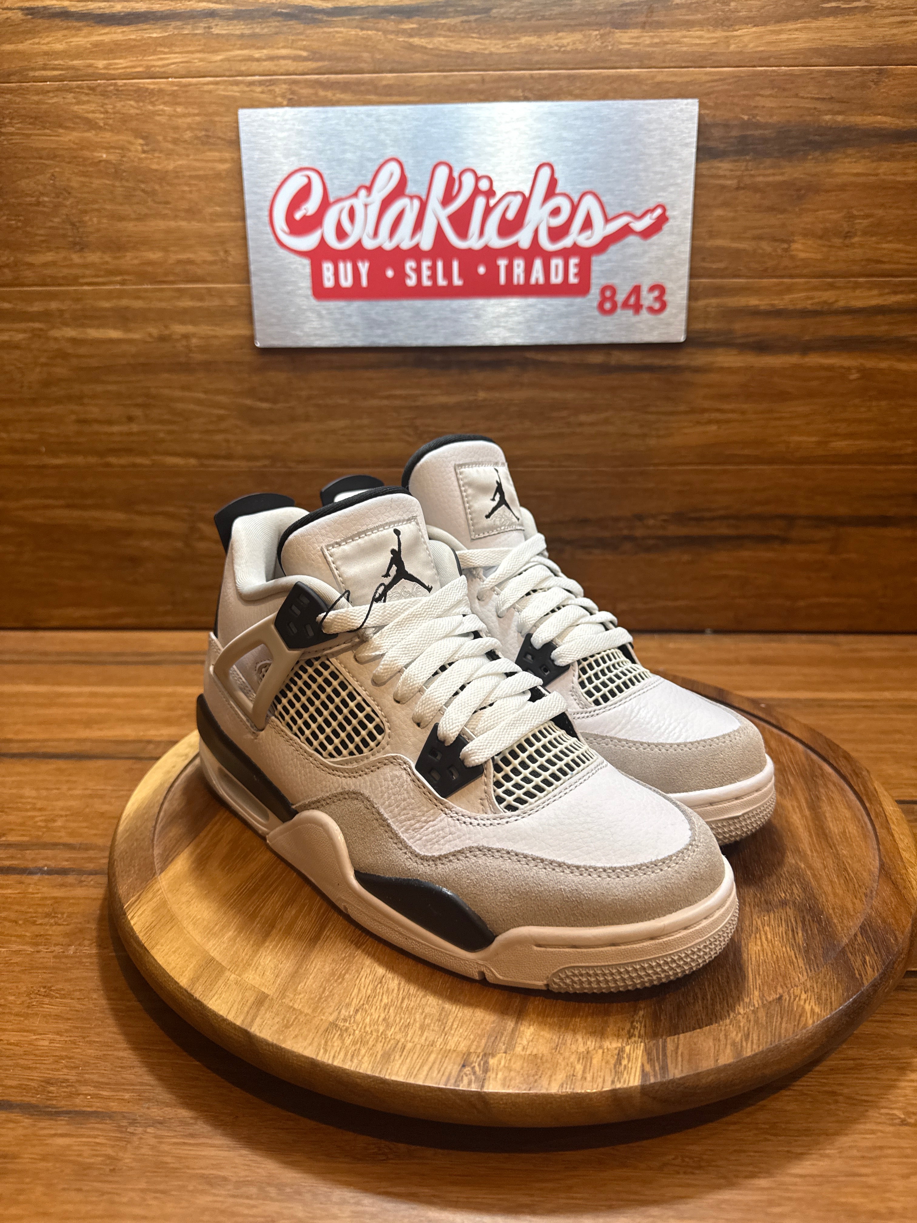 Jordan 4 Retro Military Black (GS)