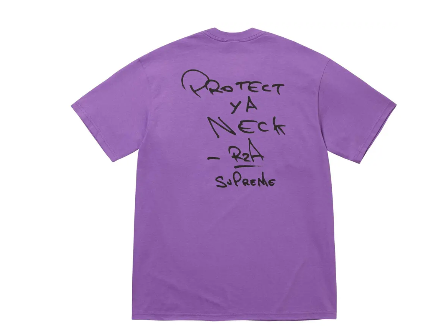 Supreme x Wu-Tang Clan Rza Tee 'Purple
