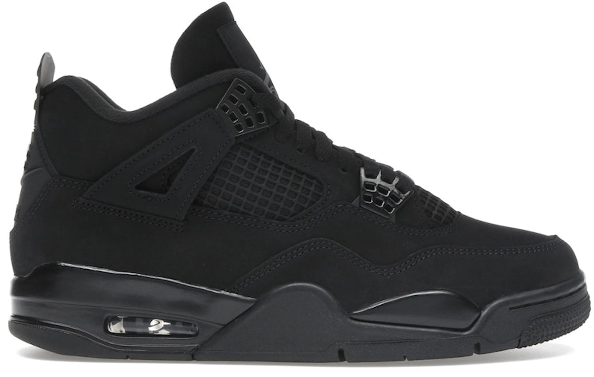 Jordan 4 Retro Black Cat (2025) (scuffed on side)