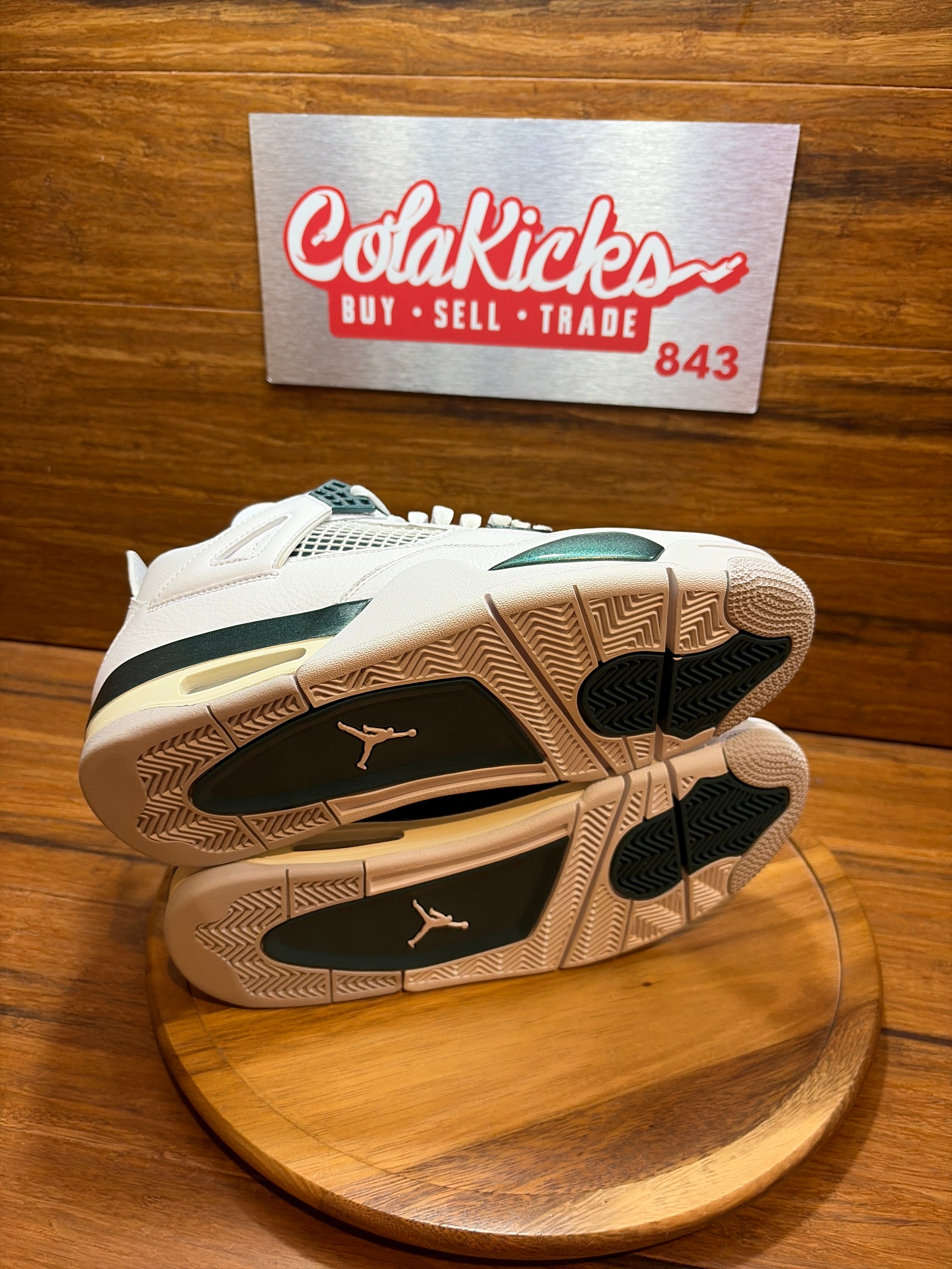 Jordan 4 Retro Oxidized Green