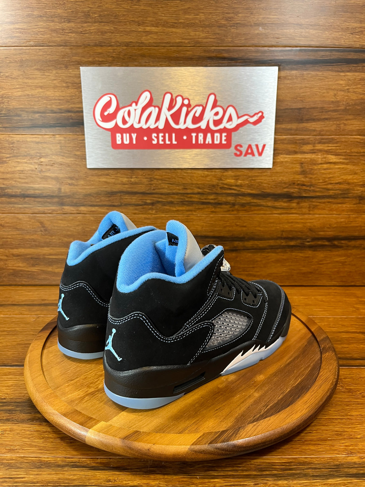 Jordan 5 Retro Black University Blue (2026) (GS)