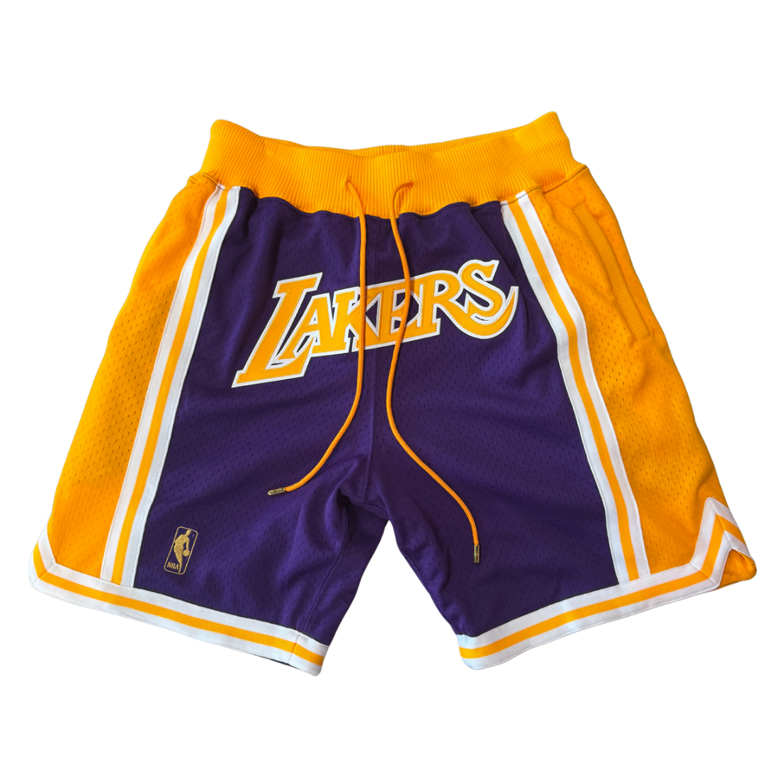 Mitchell & Ness x Just Don Lakers Hardwood Classics 1996-97 Road Shorts