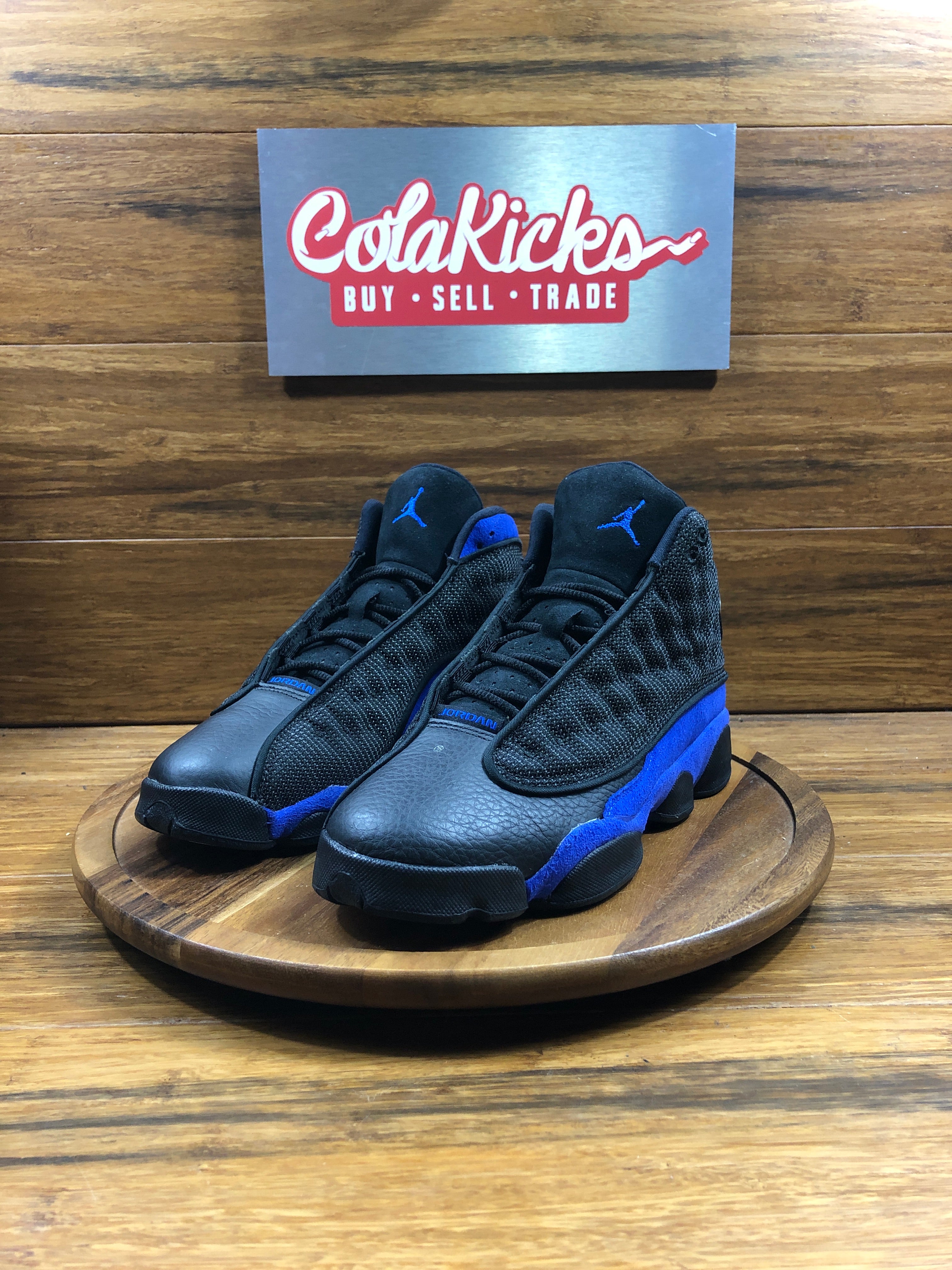 Jordan 13 Retro Black Hyper Royal (GS)