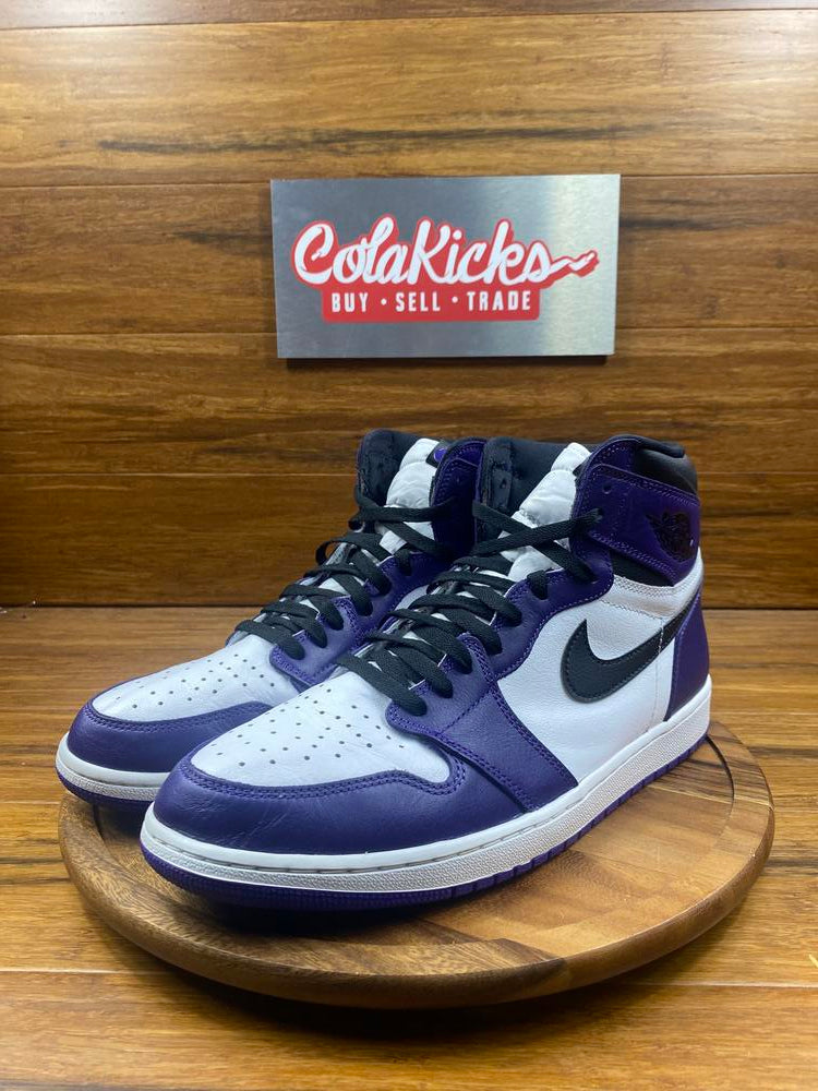 Jordan 1 Retro High Court Purple White