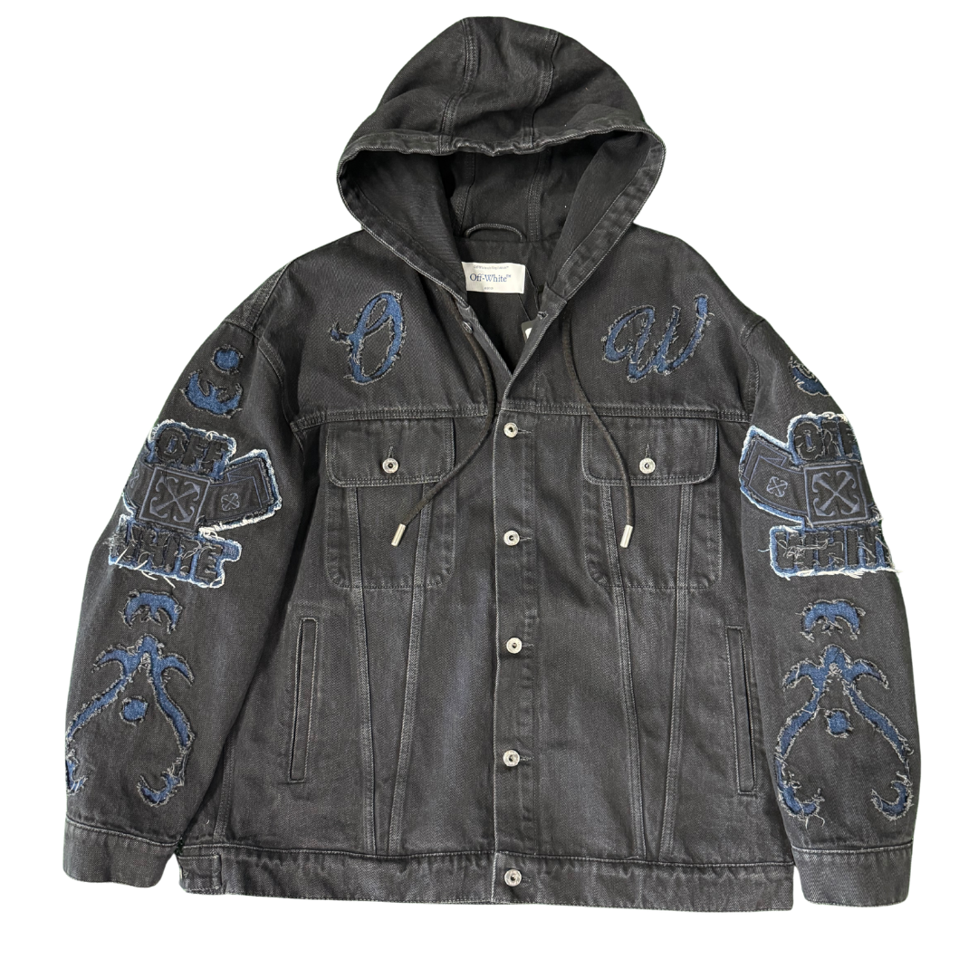 OFF-WHITE Nature Lovers Denim Jacket - RARE