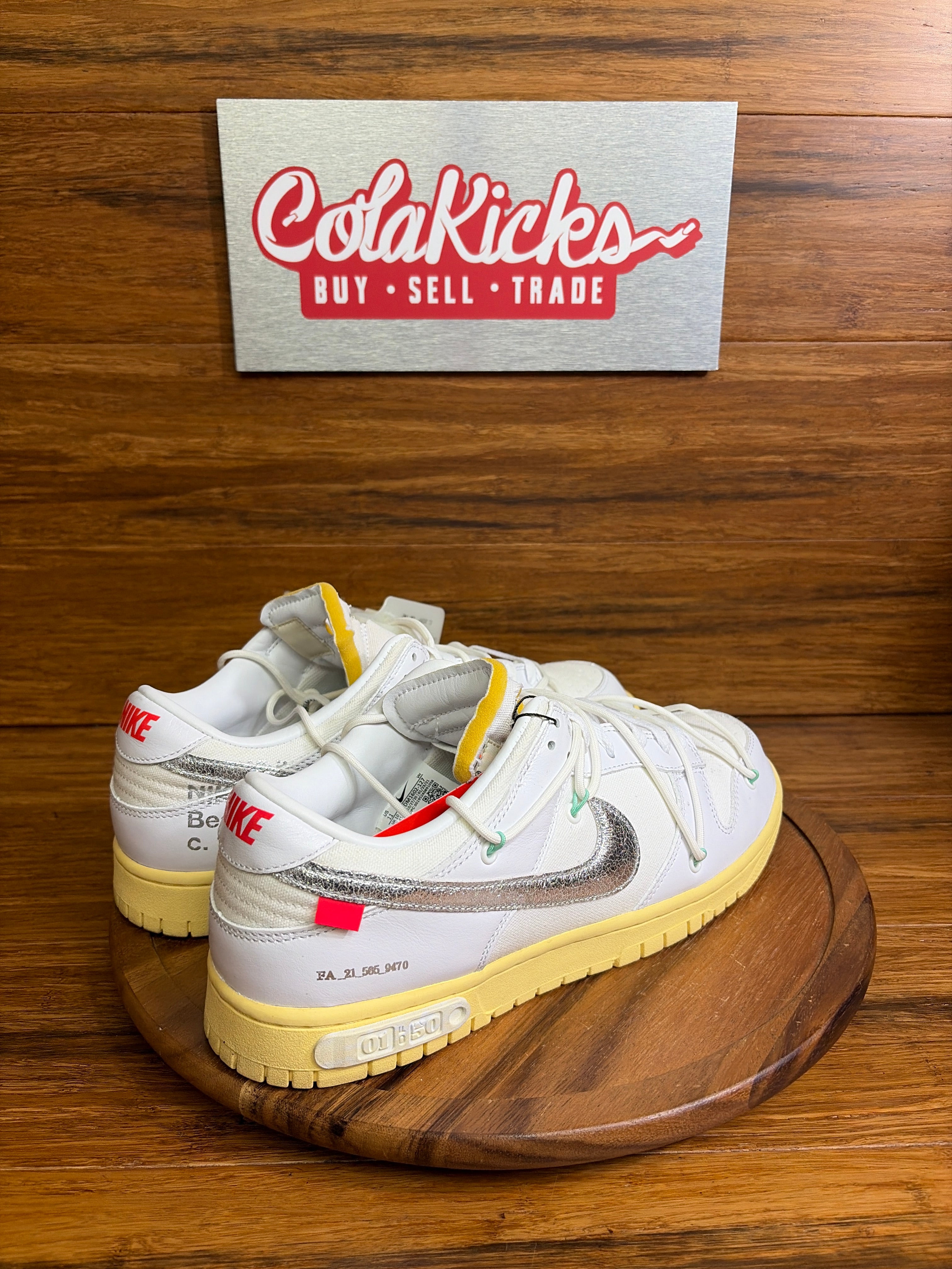 Nike Dunk Low Off-White Lot 1