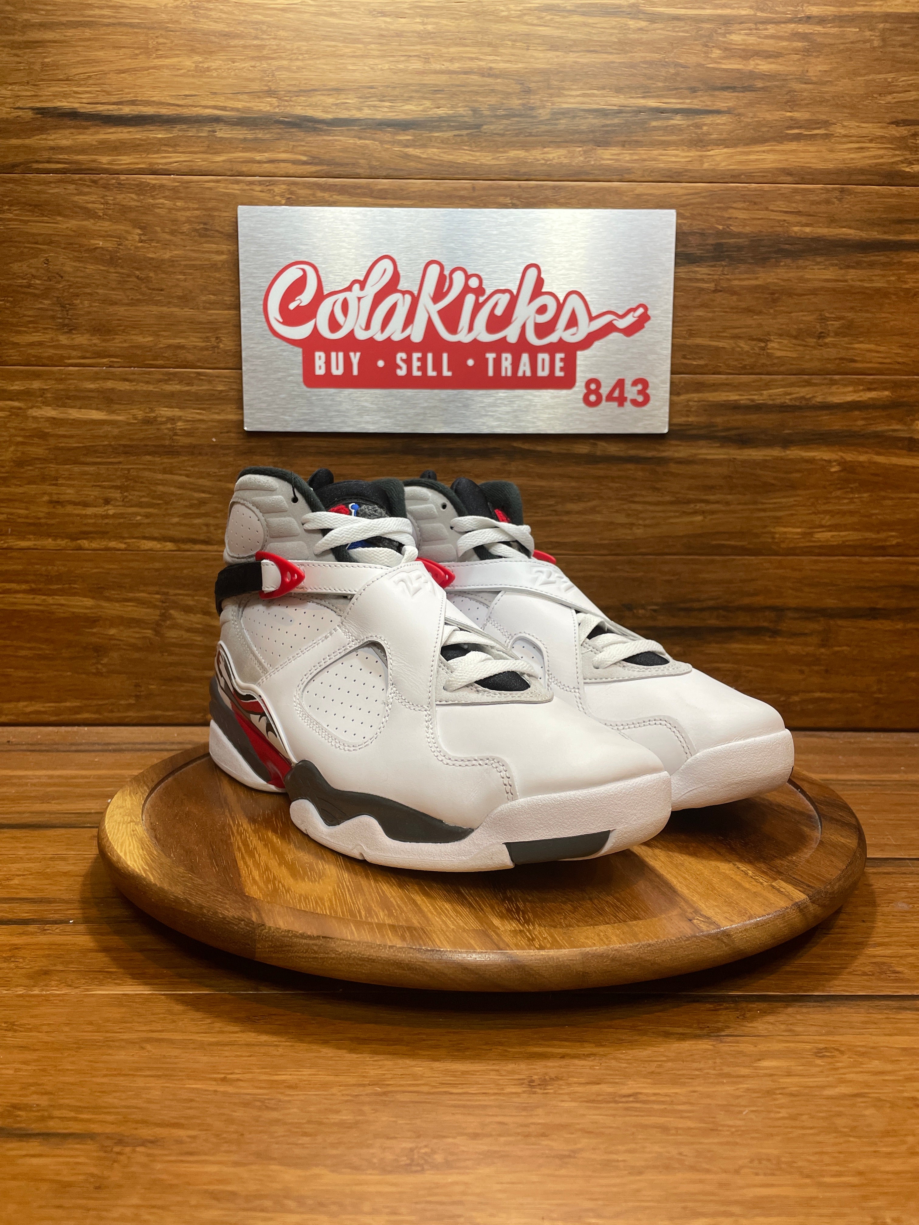 Jordan 8 Retro White True Red (2025)