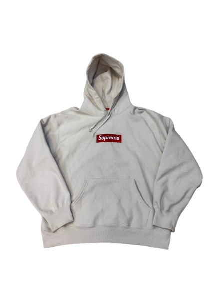 Supreme Box Logo Hooded Sweatshirt Sweatshirt (FW24) Stone
