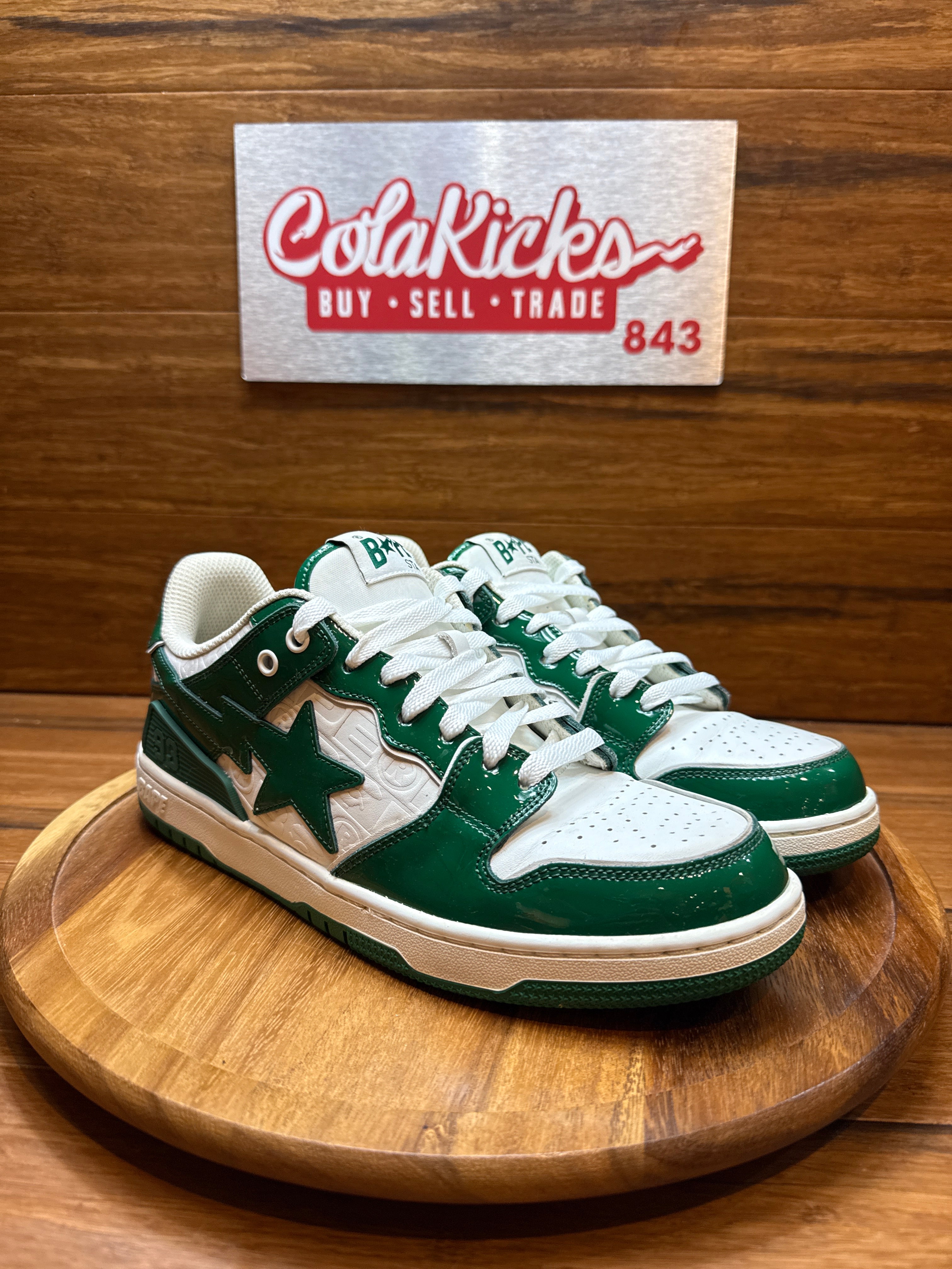 BAPE Sk8 Sta #1 Green/White