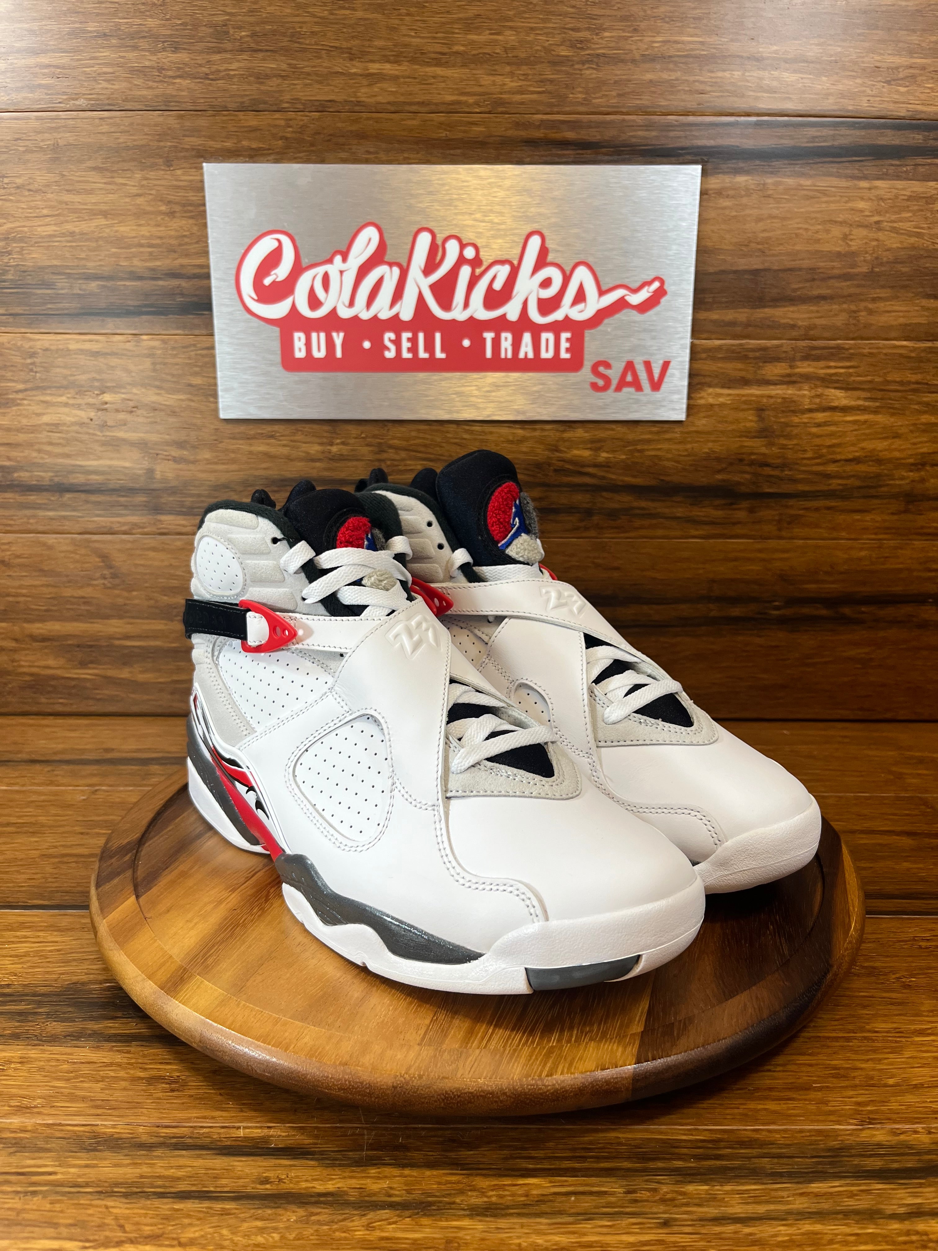 Jordan 8 Retro White True Red (2025)