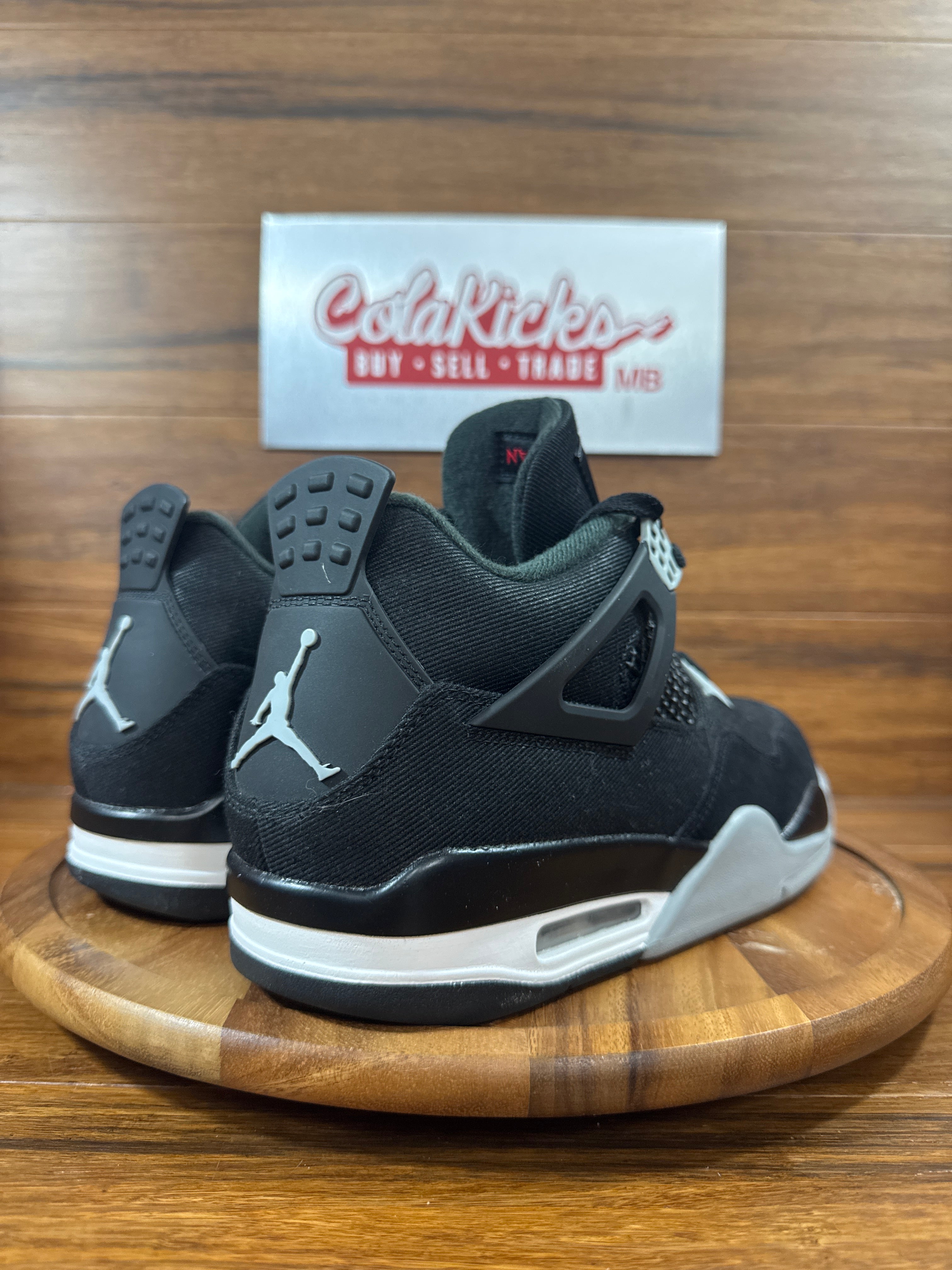 Jordan 4 Retro SE Black Canvas