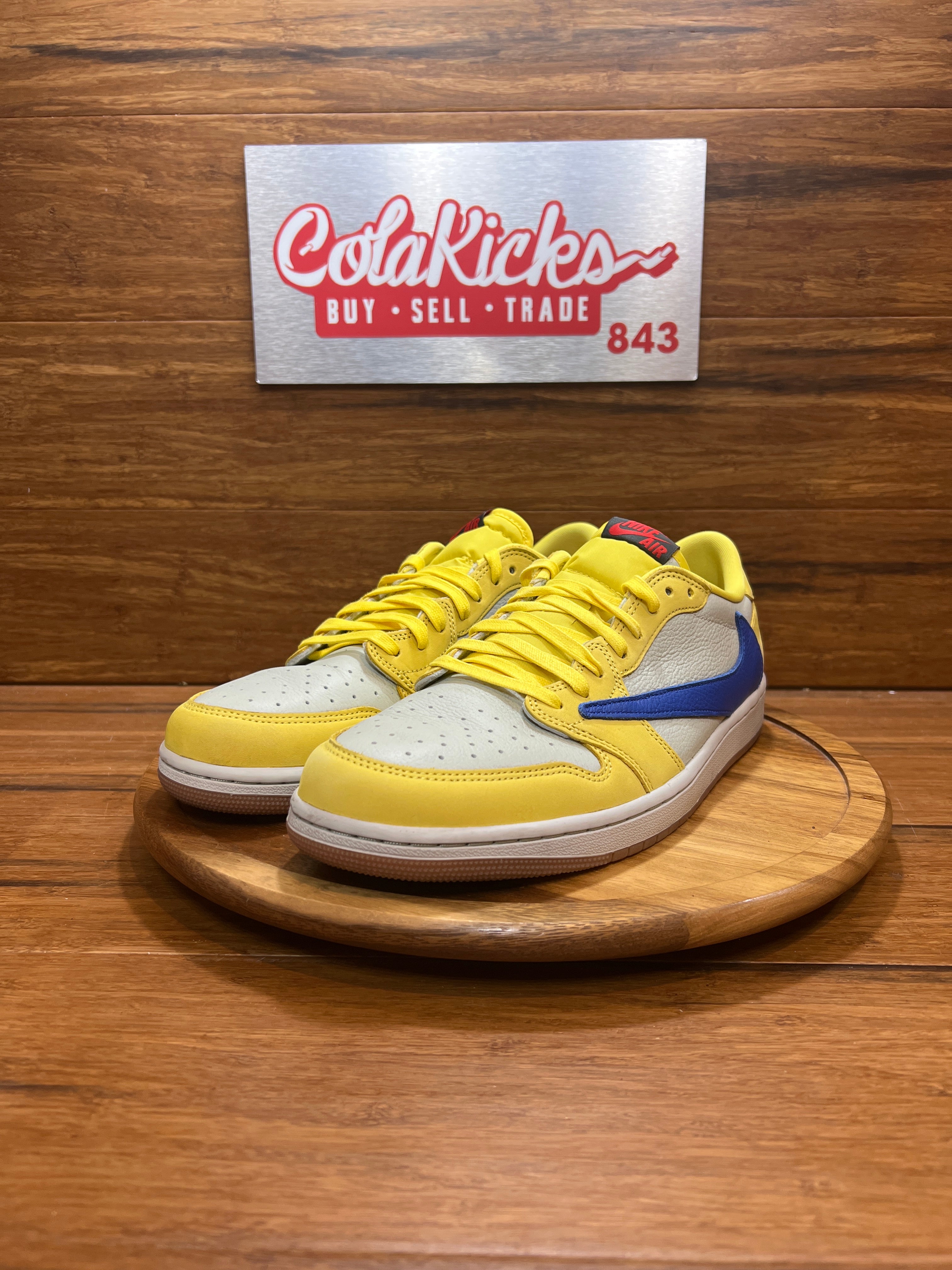 Jordan 1 Retro Low OG SP Travis Scott Canary (Women's)