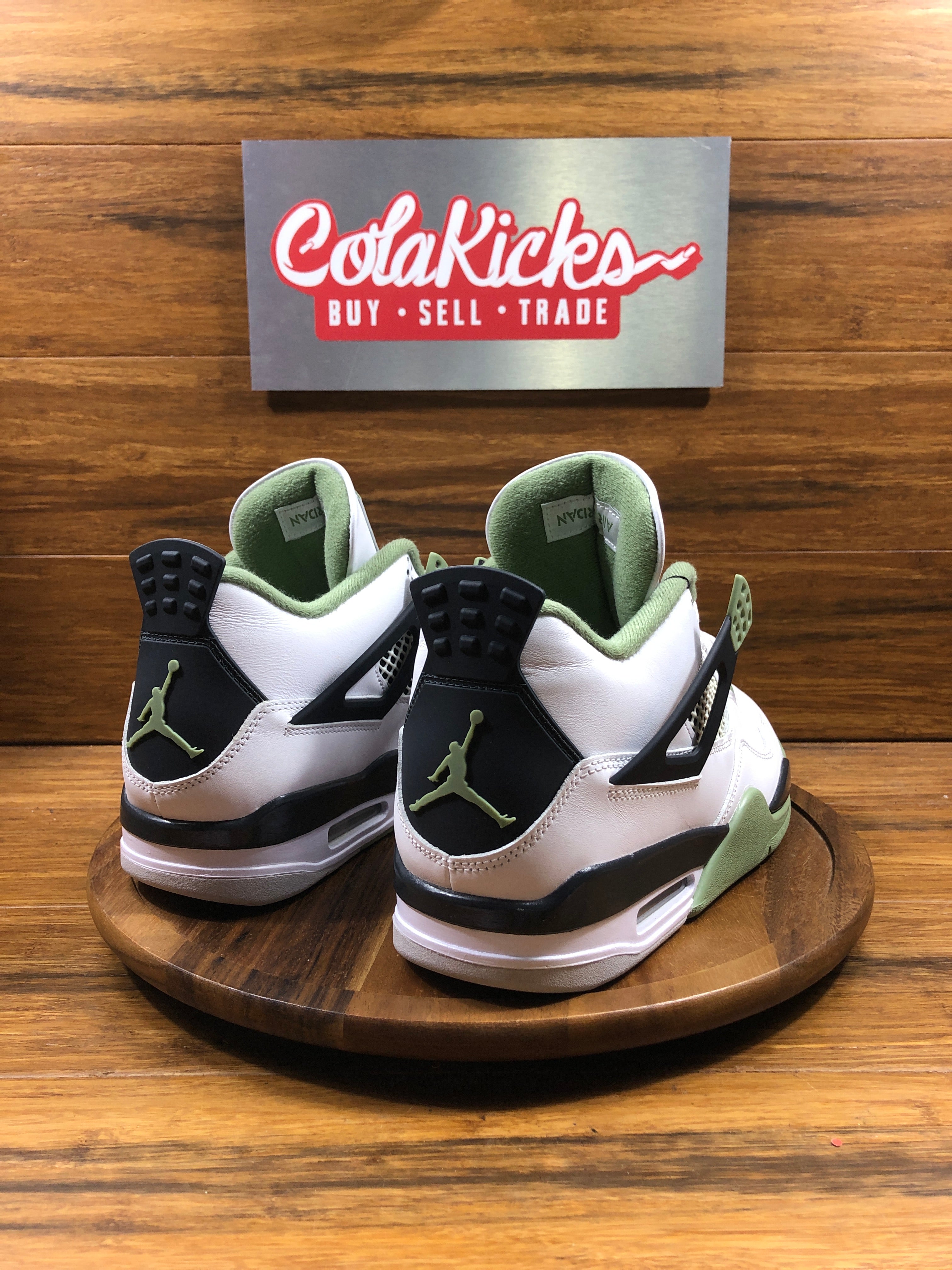 Jordan 4 Retro Seafoam (Women's)