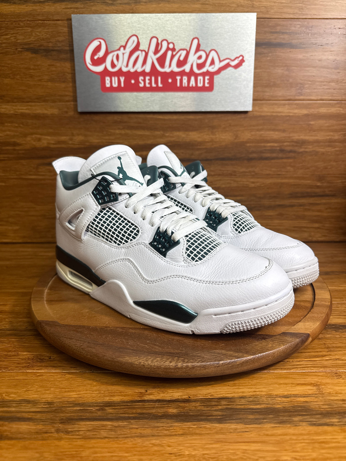 Jordan 4 Retro Oxidized Green