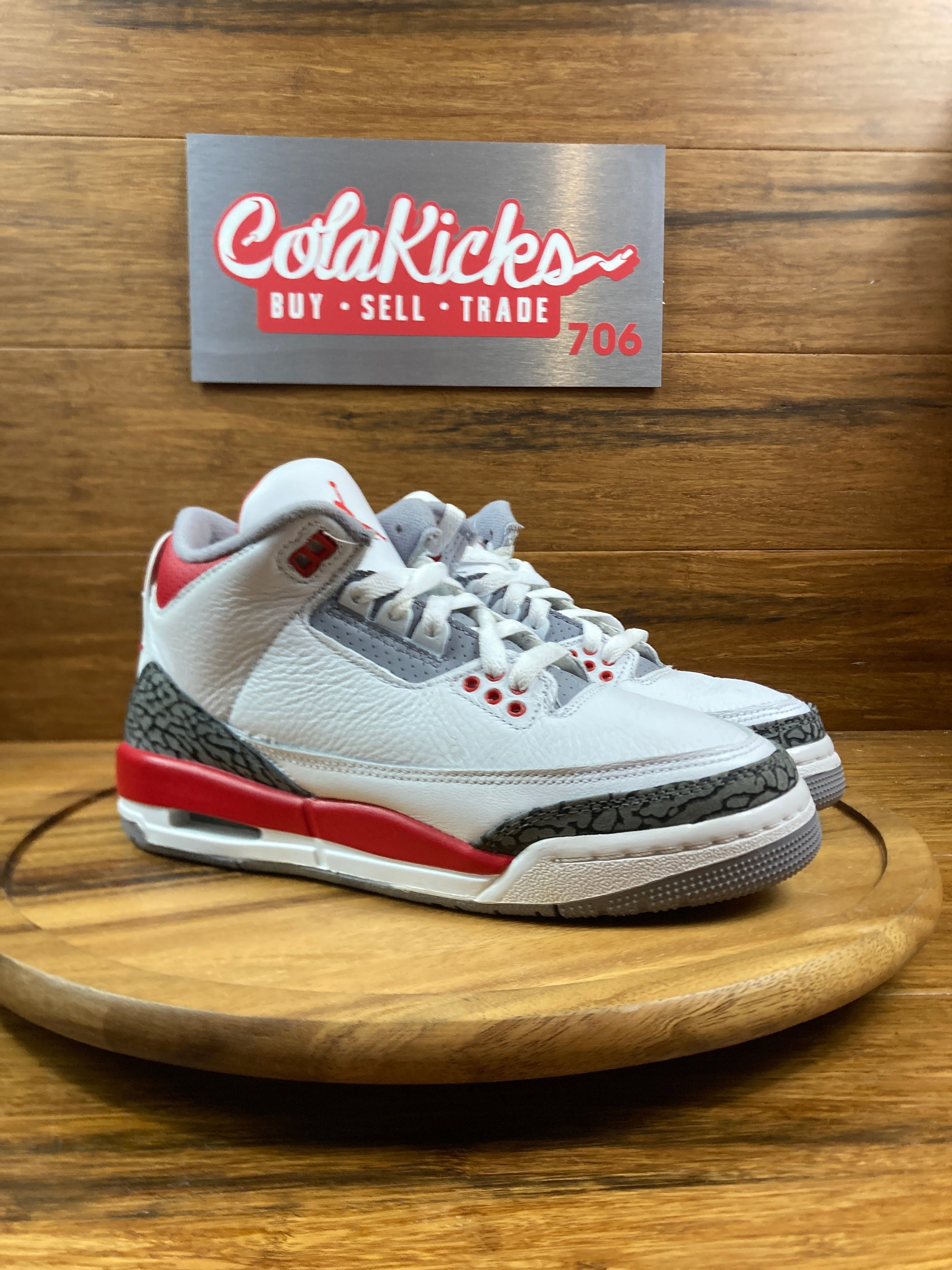 Jordan 3 Retro Fire Red (2022) (GS)