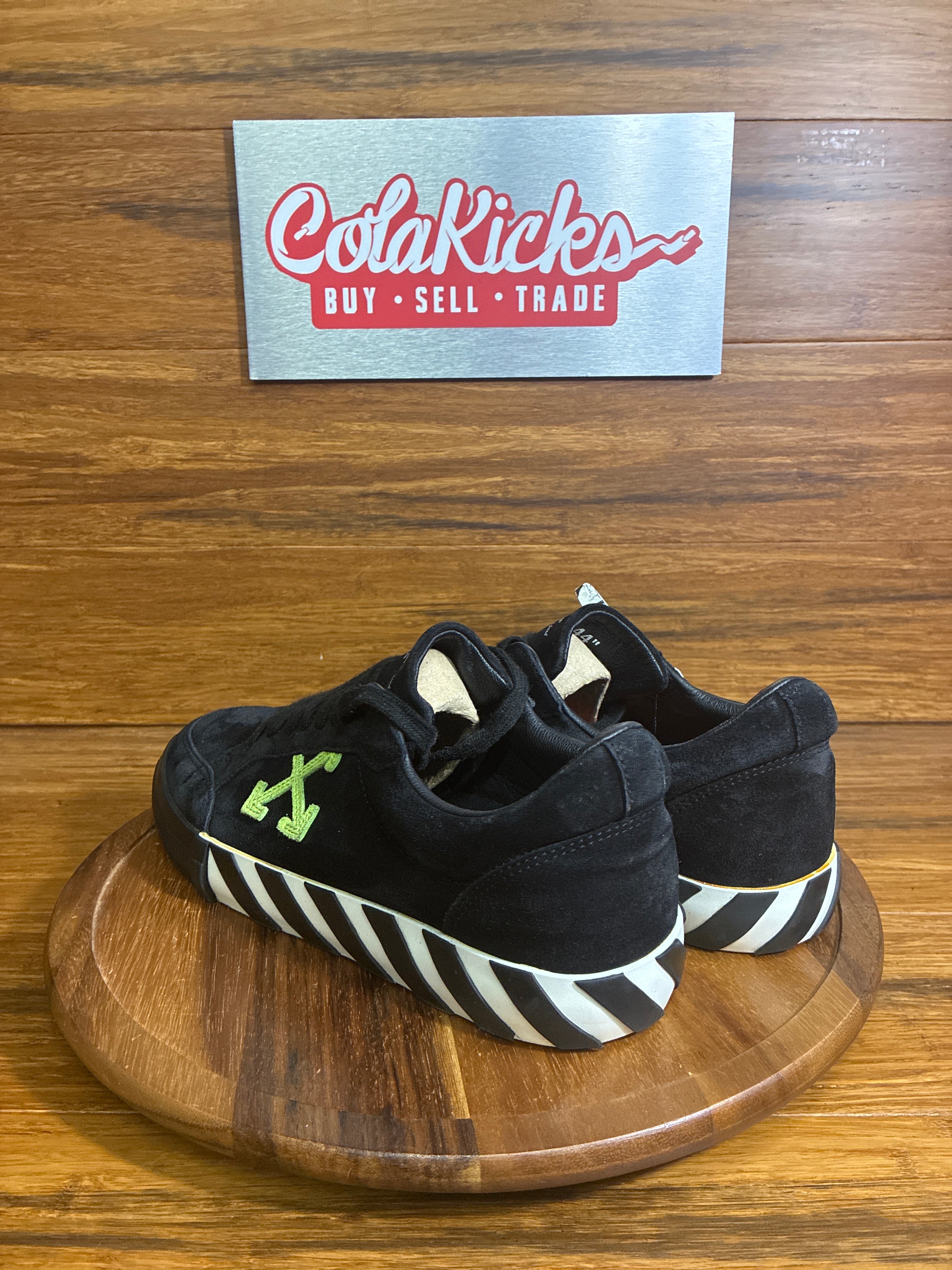 OFF-WHITE Vulc Low Black/Green SS21
