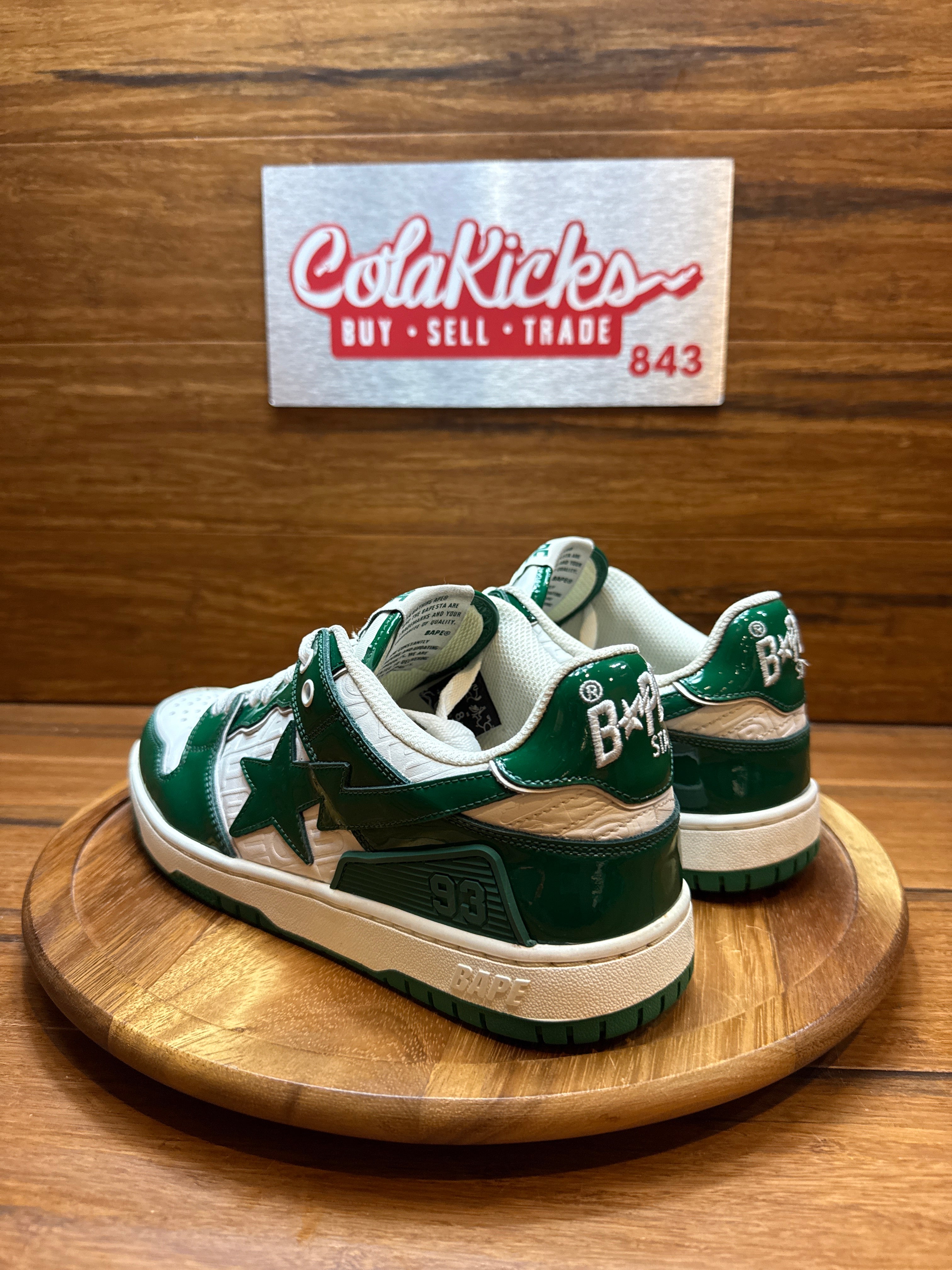 BAPE Sk8 Sta #1 Green/White
