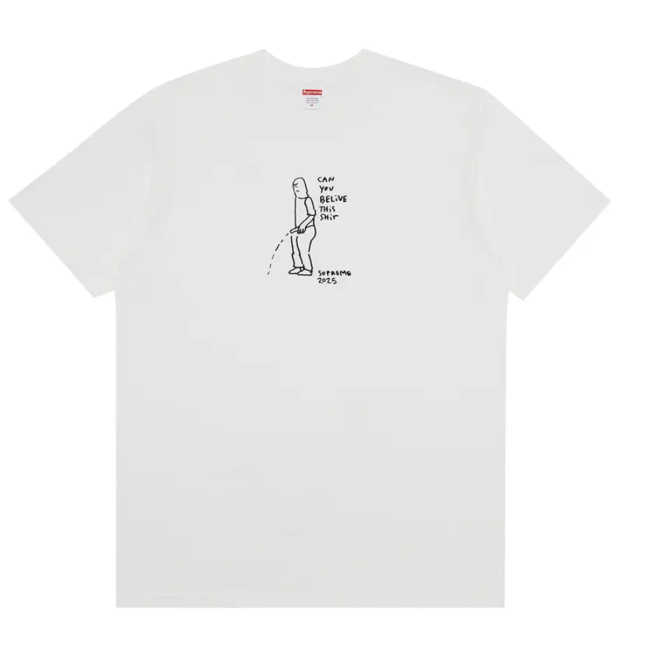 Supreme Piss Tee 'White'