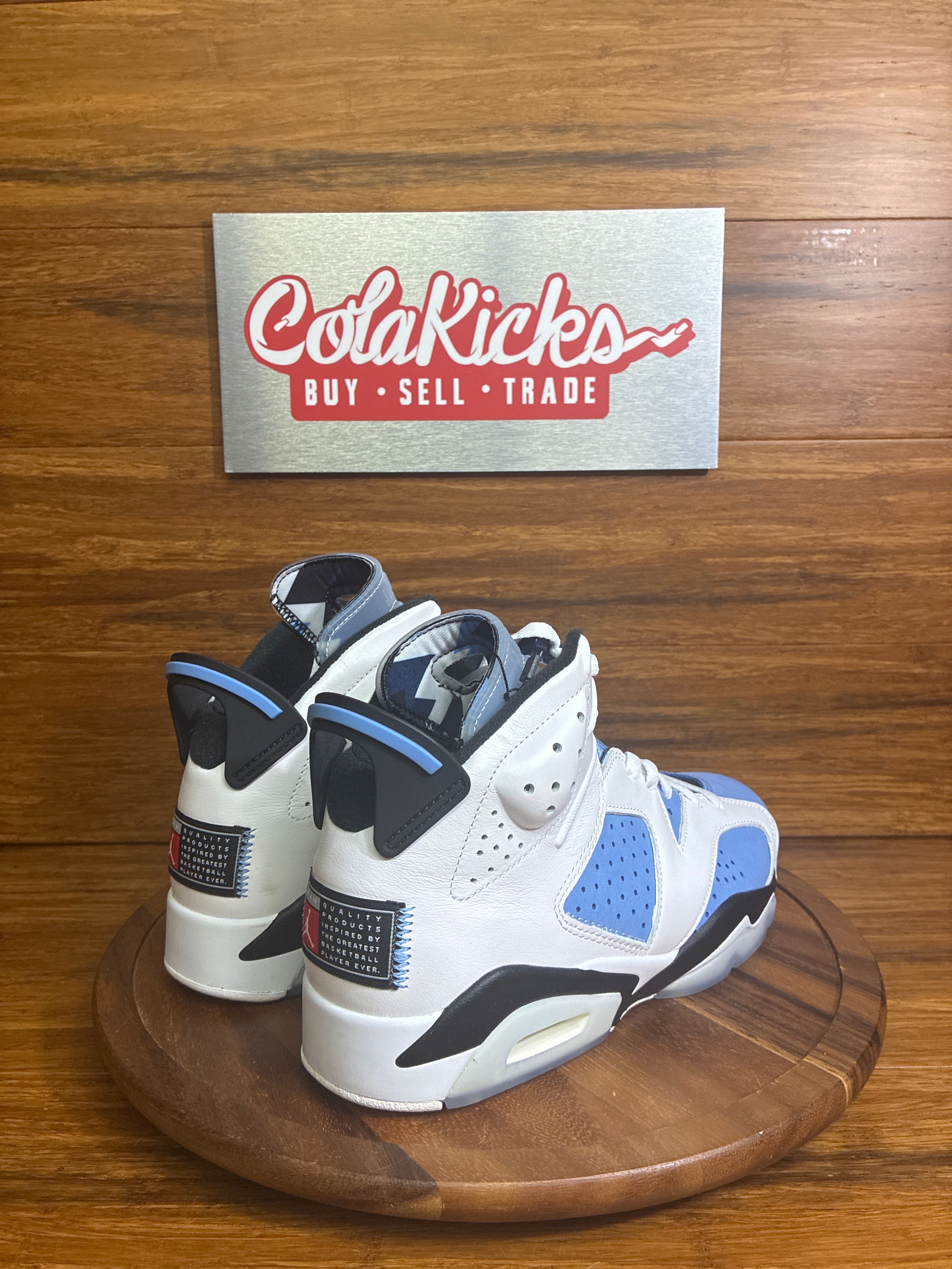 Jordan 6 Retro UNC White