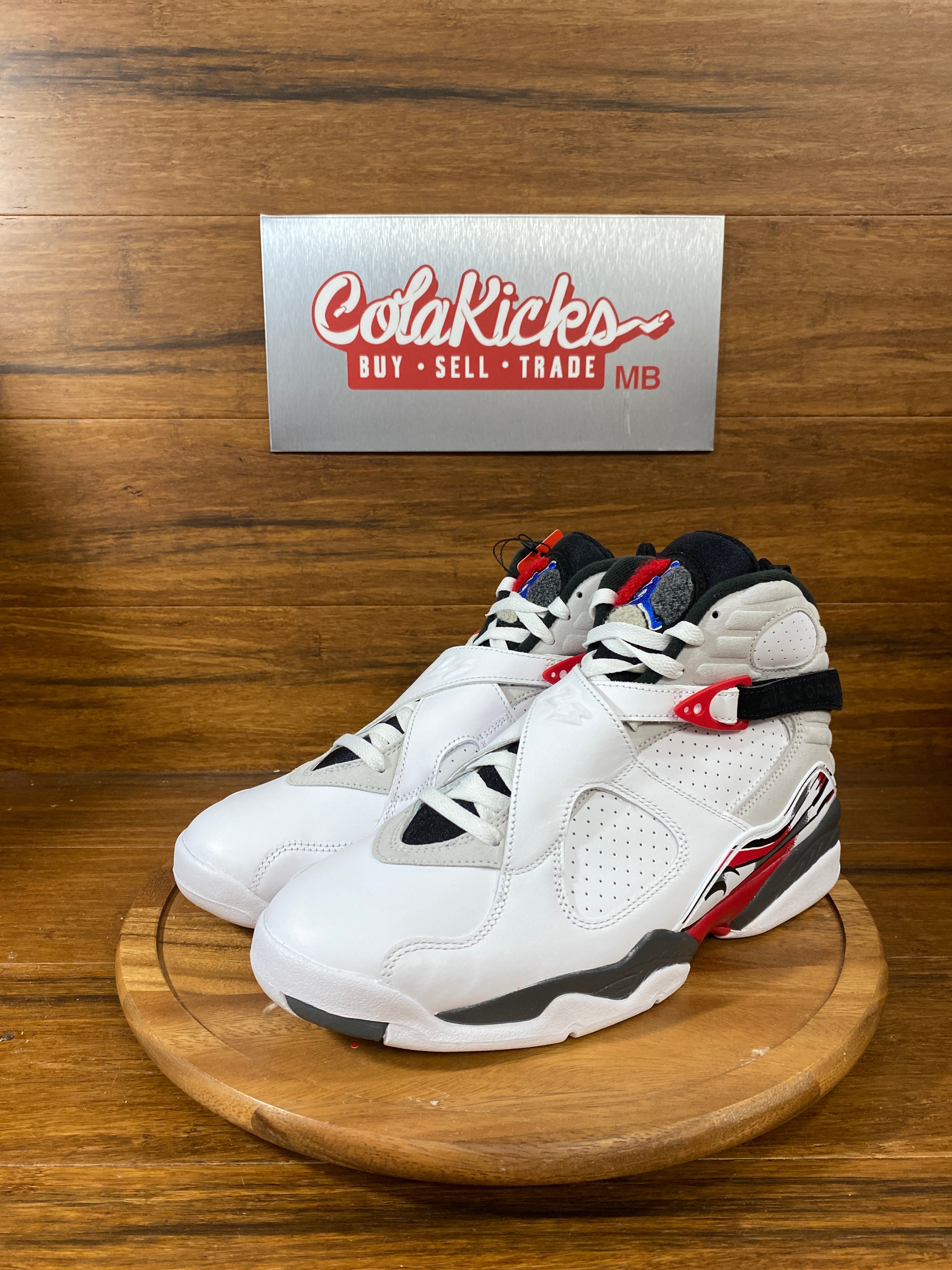 Jordan 8 Retro White True Red (2025)