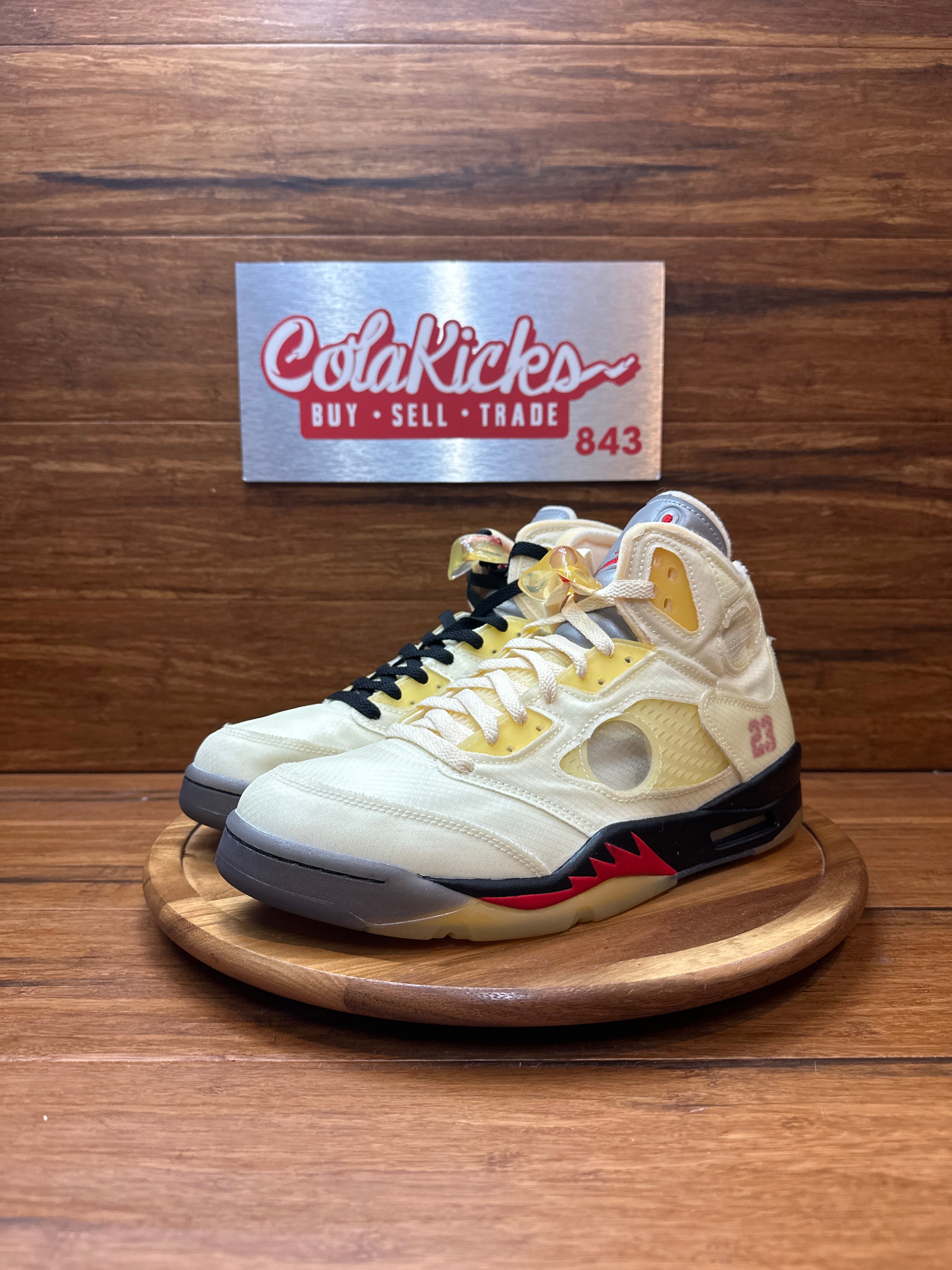 Jordan 5 Retro Off-White Sail