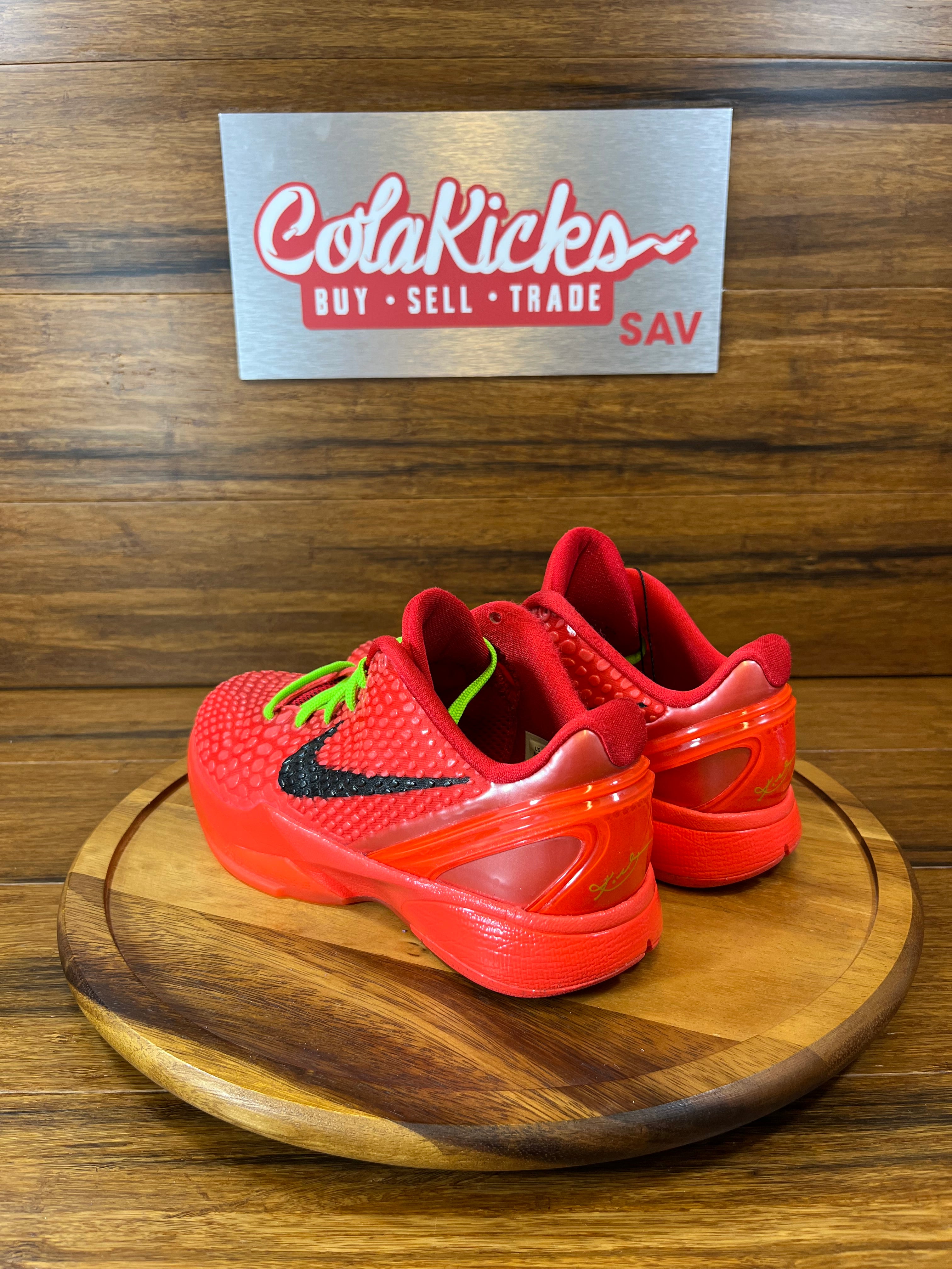 Nike Kobe 6 Protro Reverse Grinch (GS)