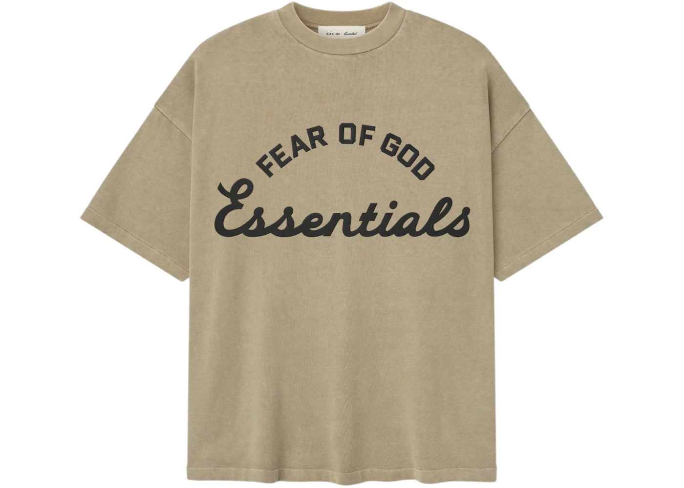 Fear of God Essentials Training 90's Short Sleeve Tee Faded Dune